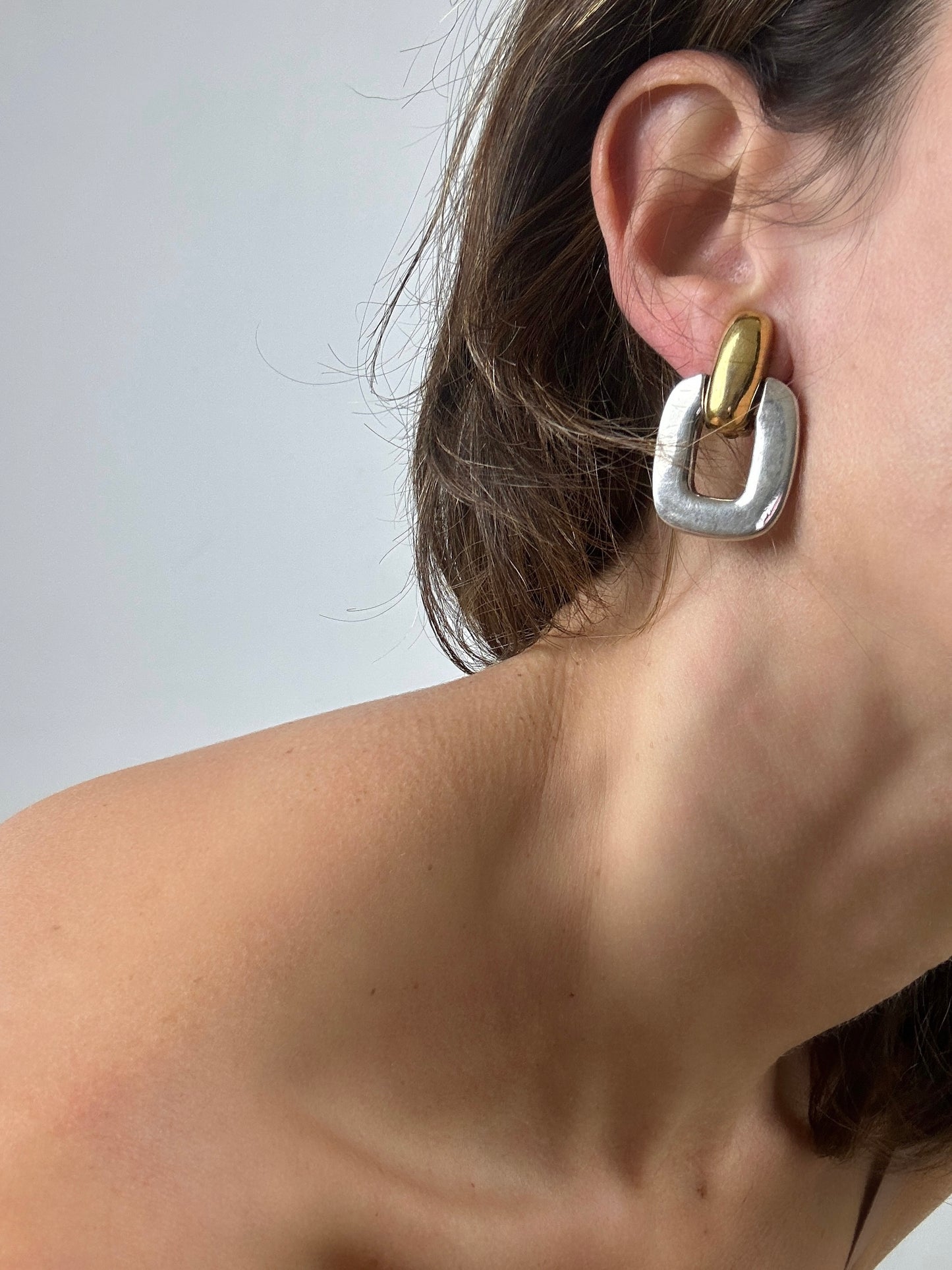 Two tones Earrings