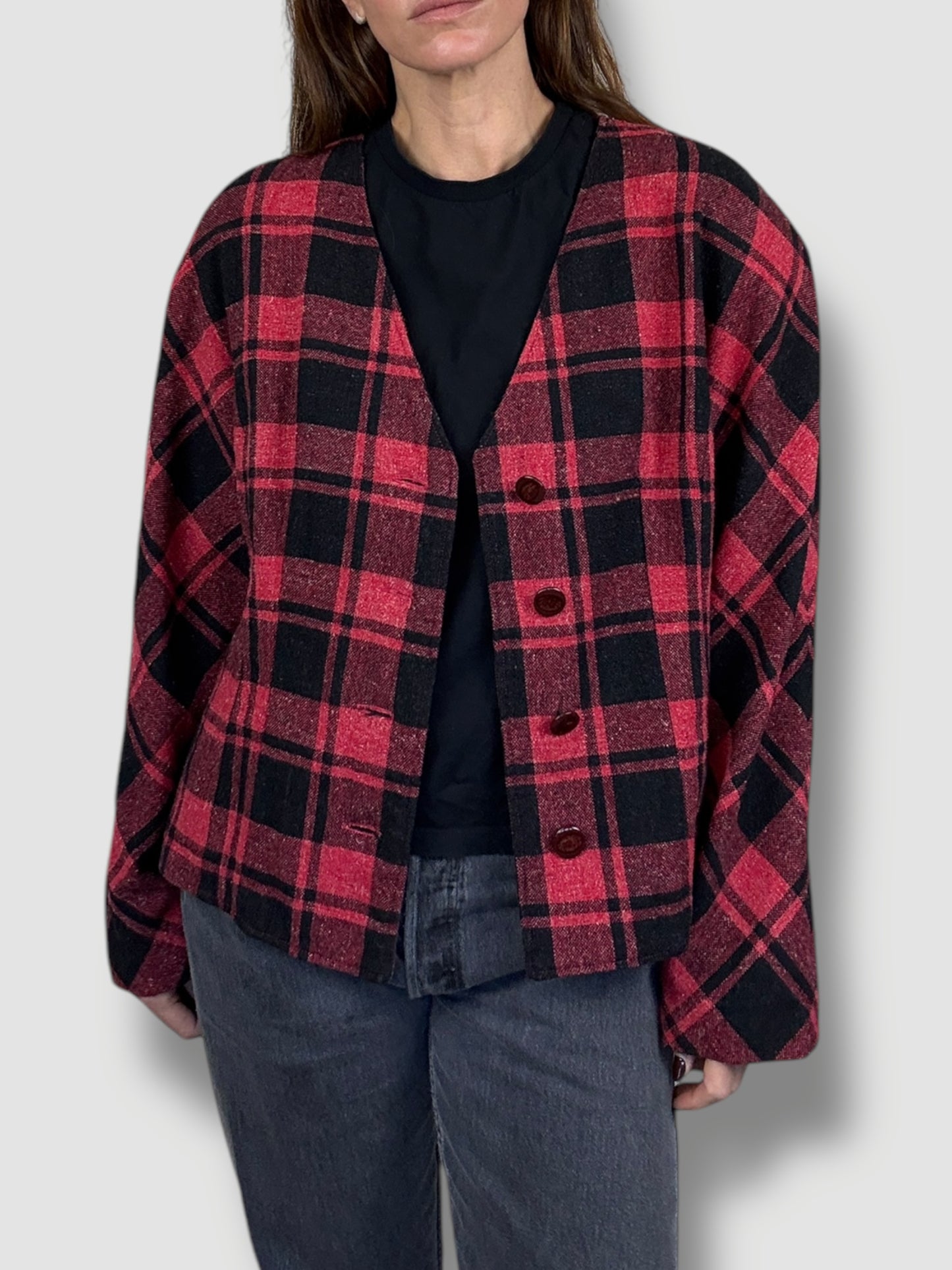 Plaid jacket