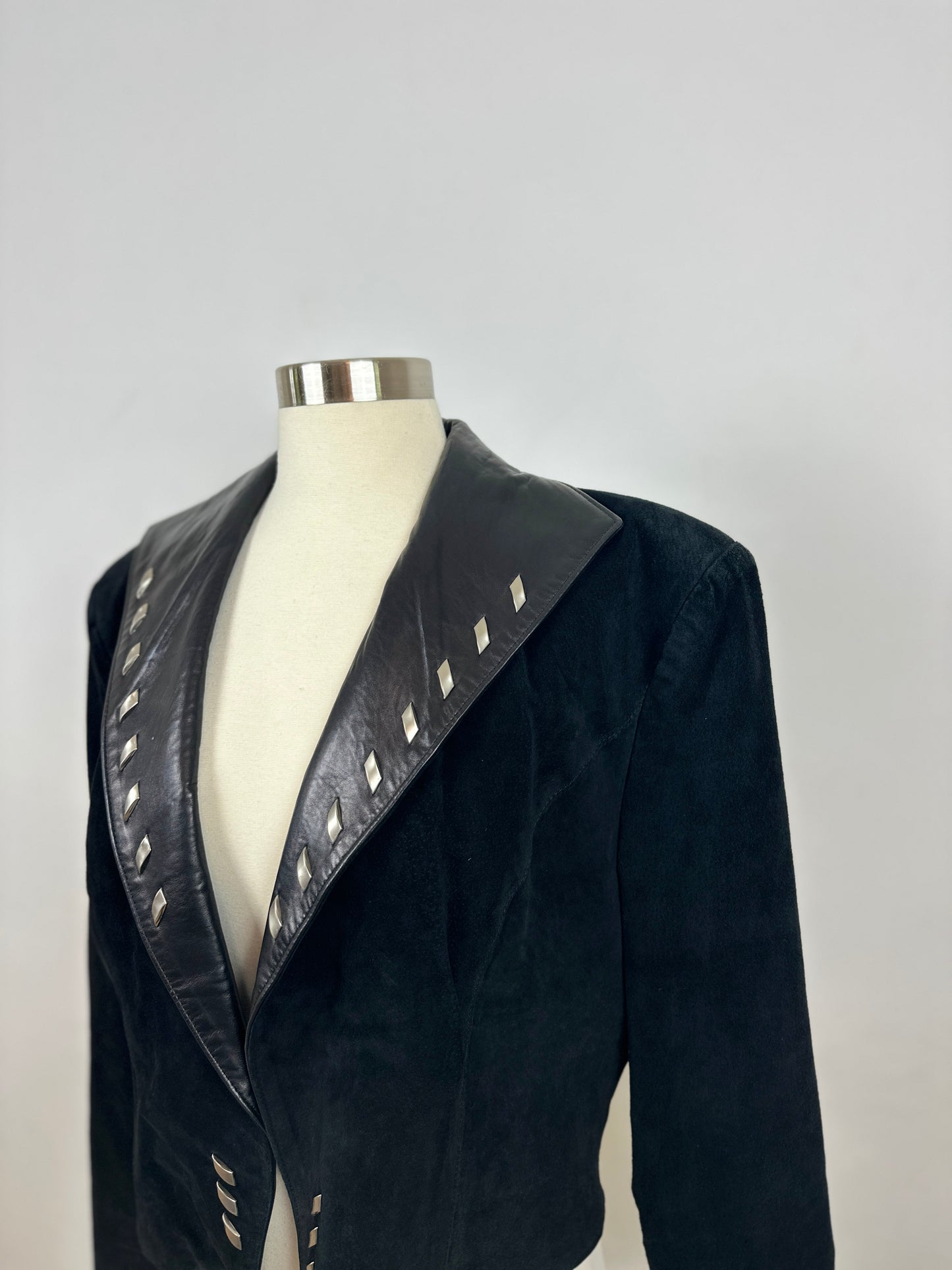 Stud Suede Jacket