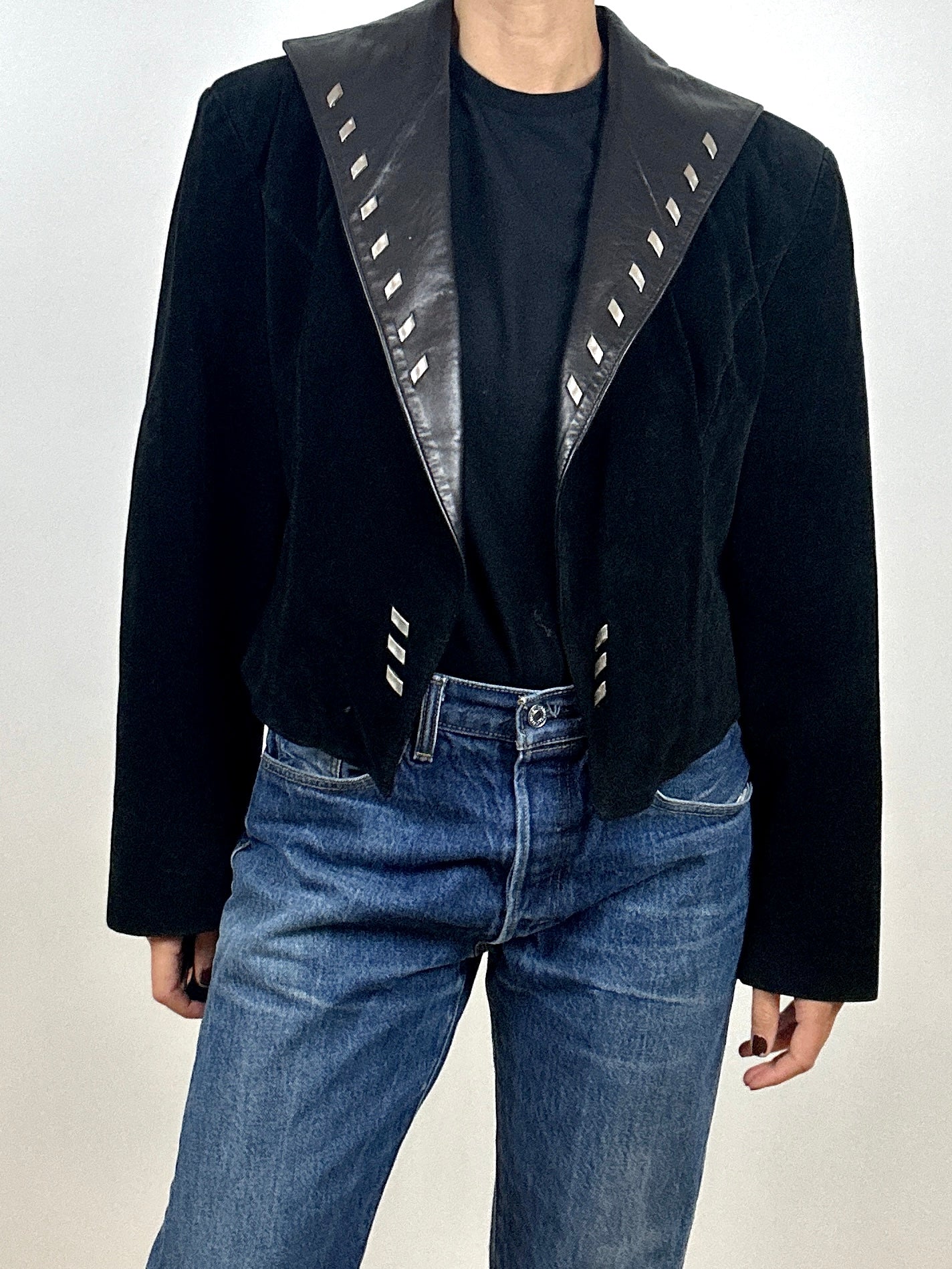 Stud Suede Jacket