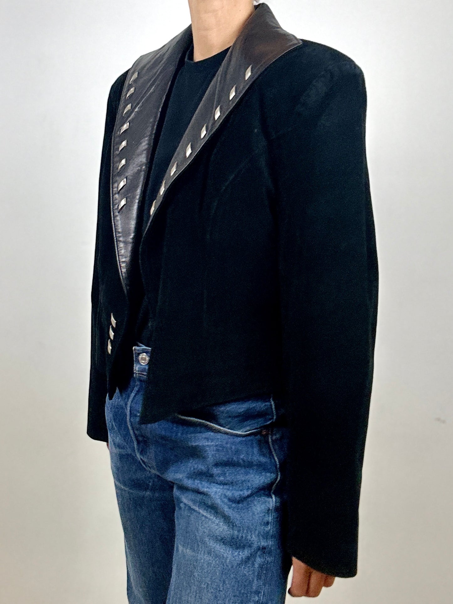 Stud Suede Jacket