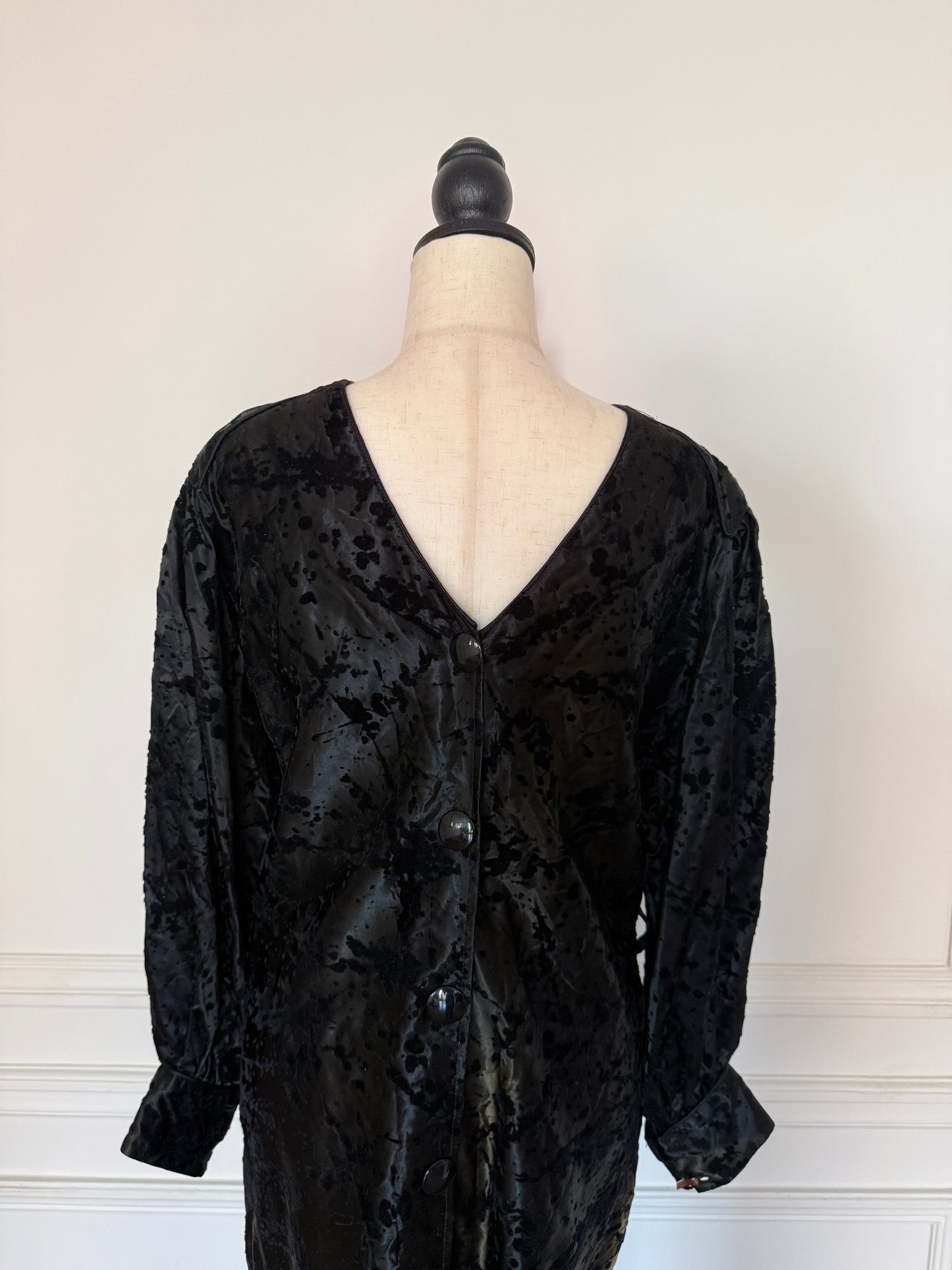 Devore Velvet Dress