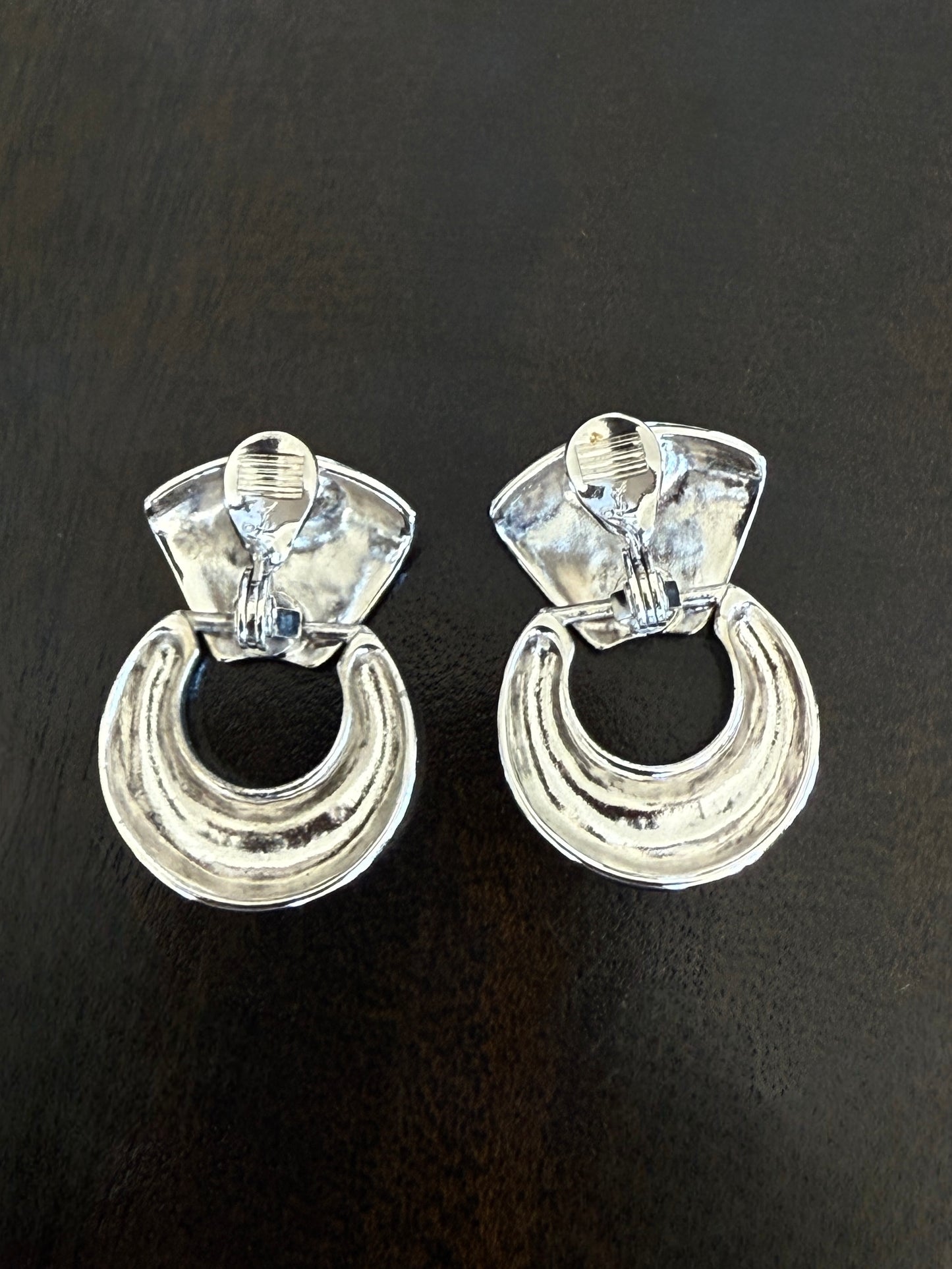 YSL Silver Earrings
