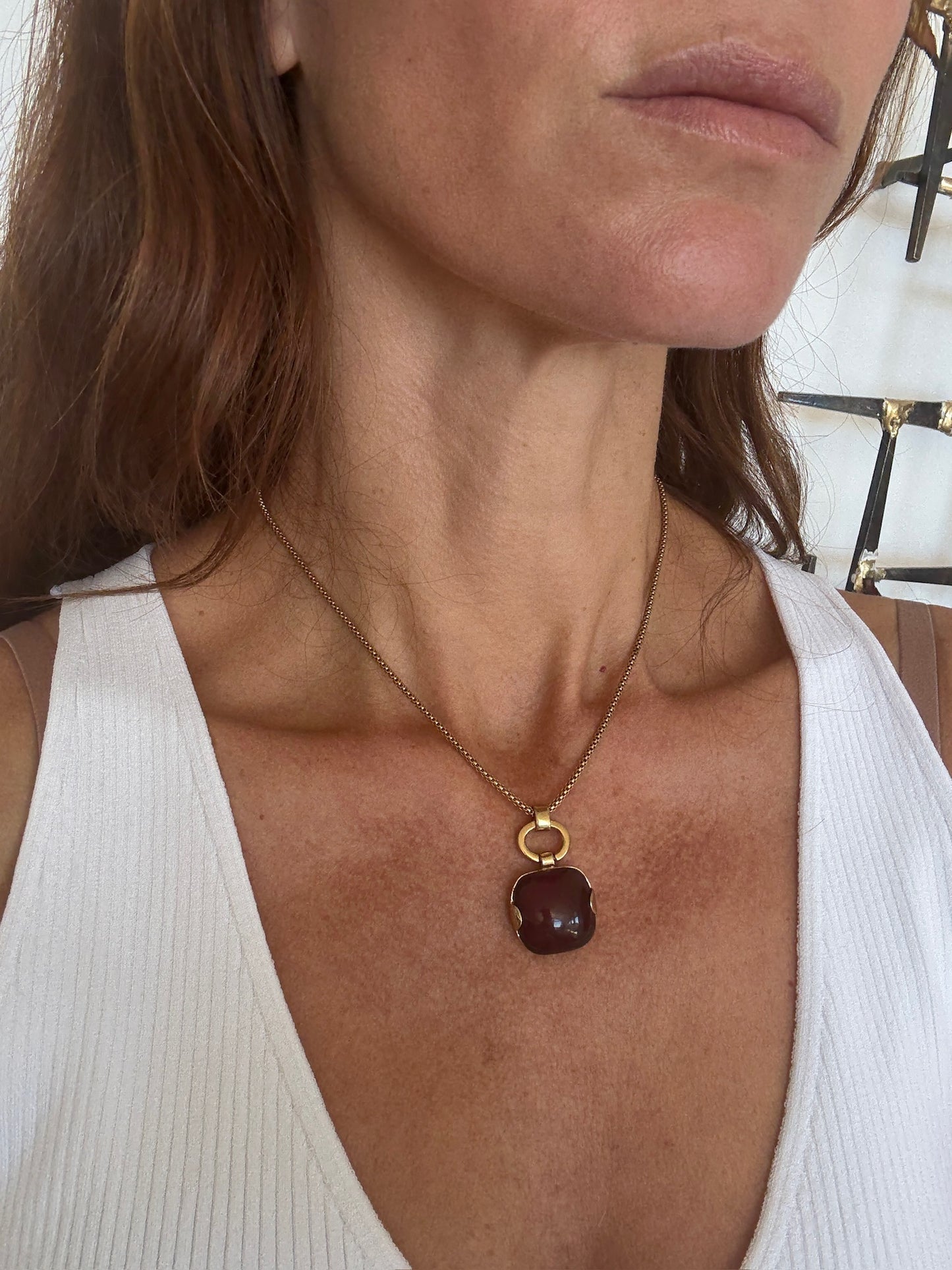 Monet Cabochon Necklace