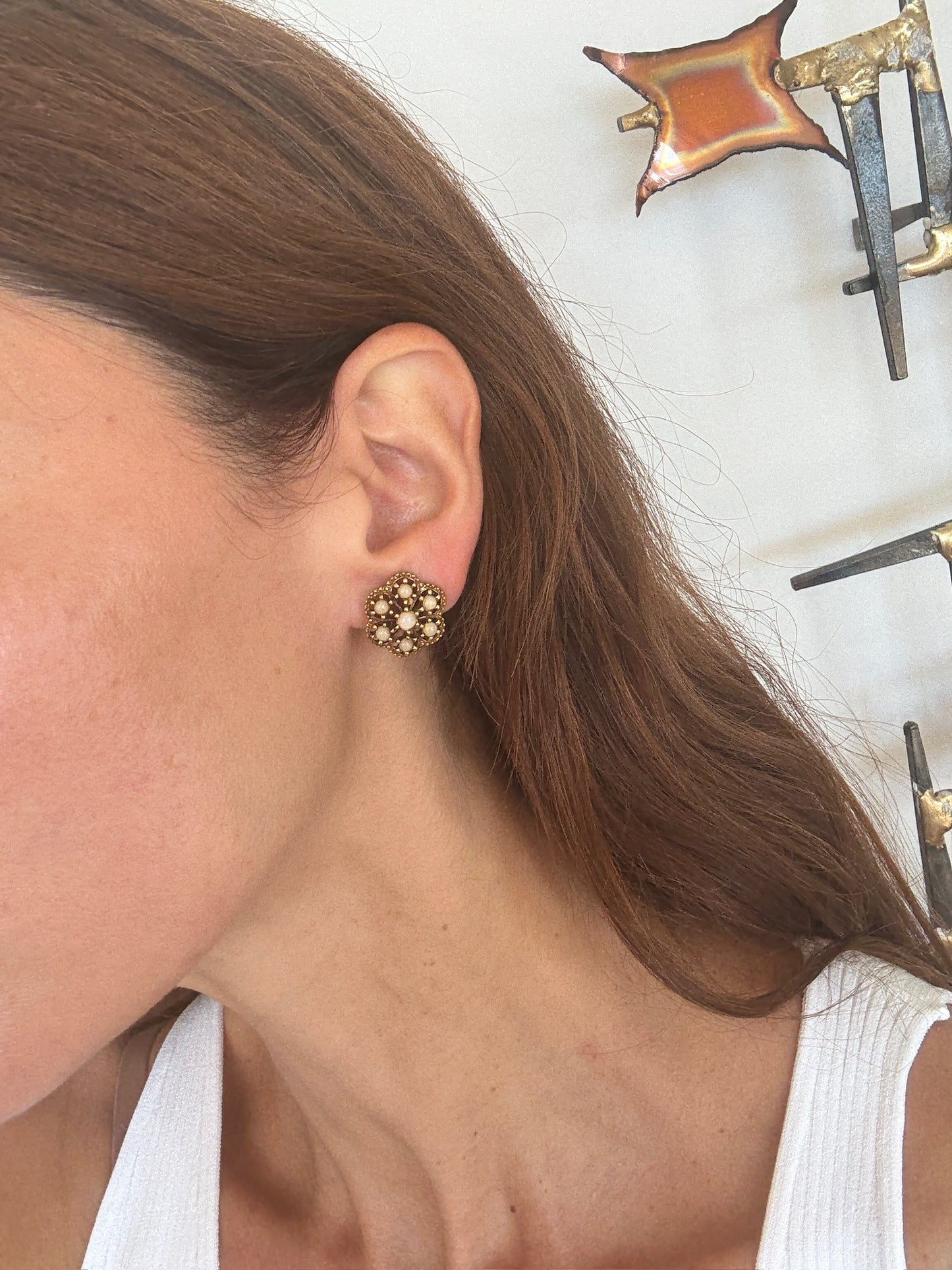 Mother of Pearl Earrings