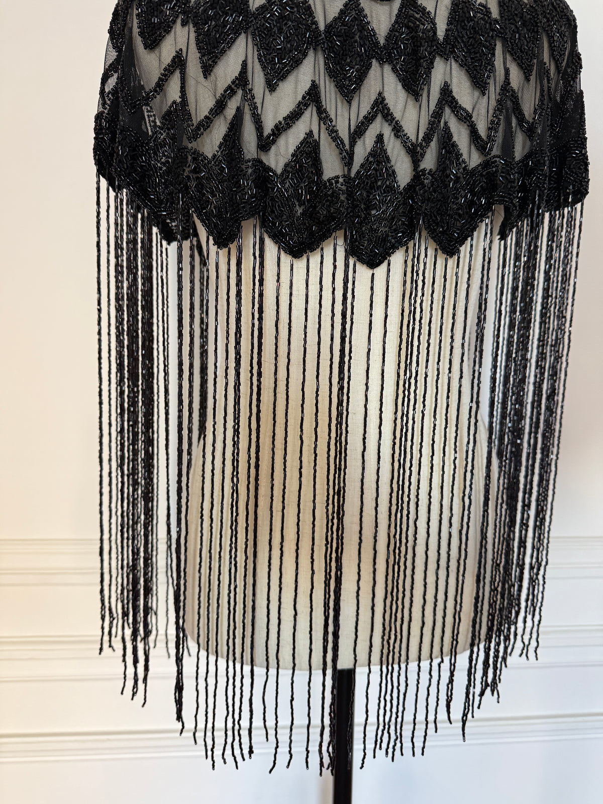 Art Deco Beaded Cape