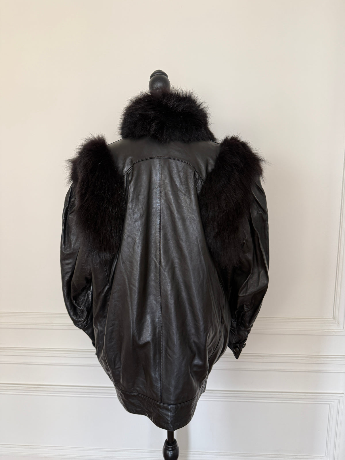 Leather and Fur Jacket