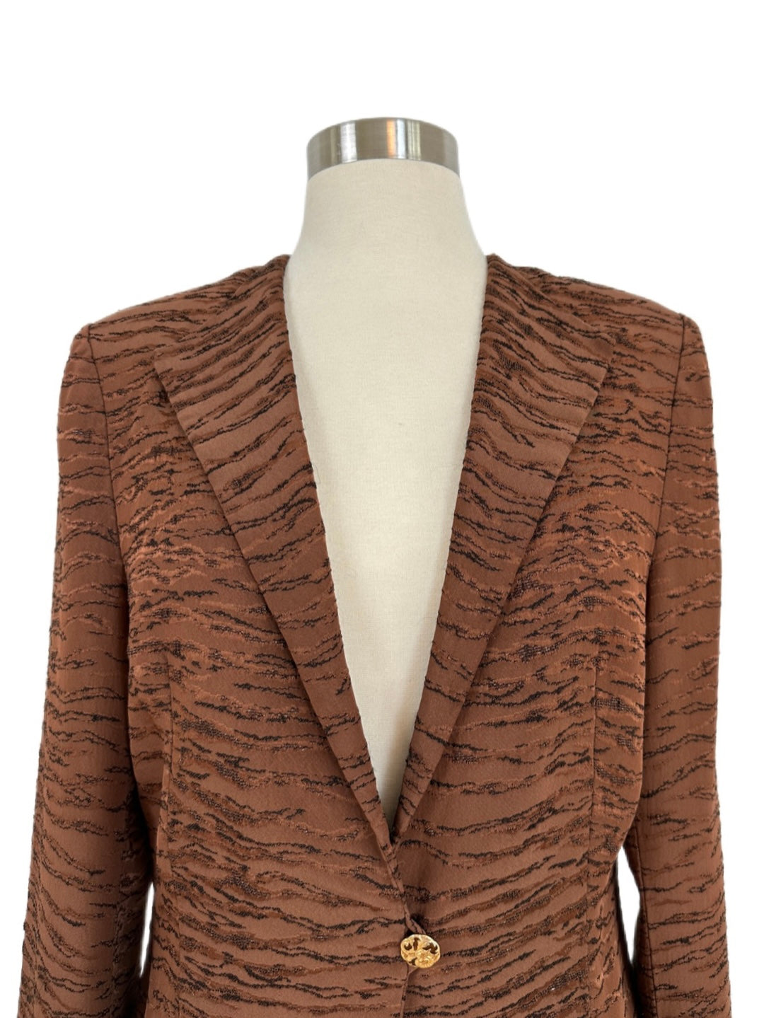 Zebra blazer