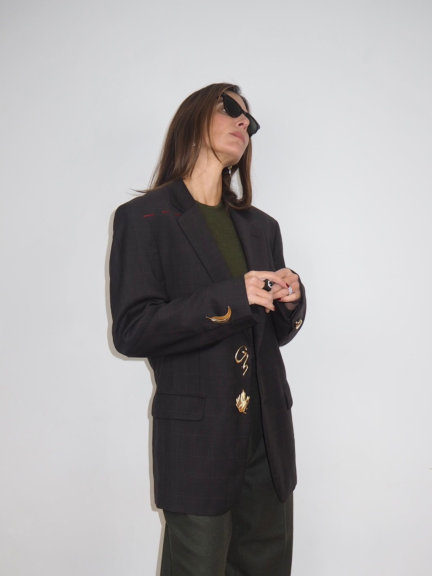 Brooch Blazer #7 Jen Wonders Collection
