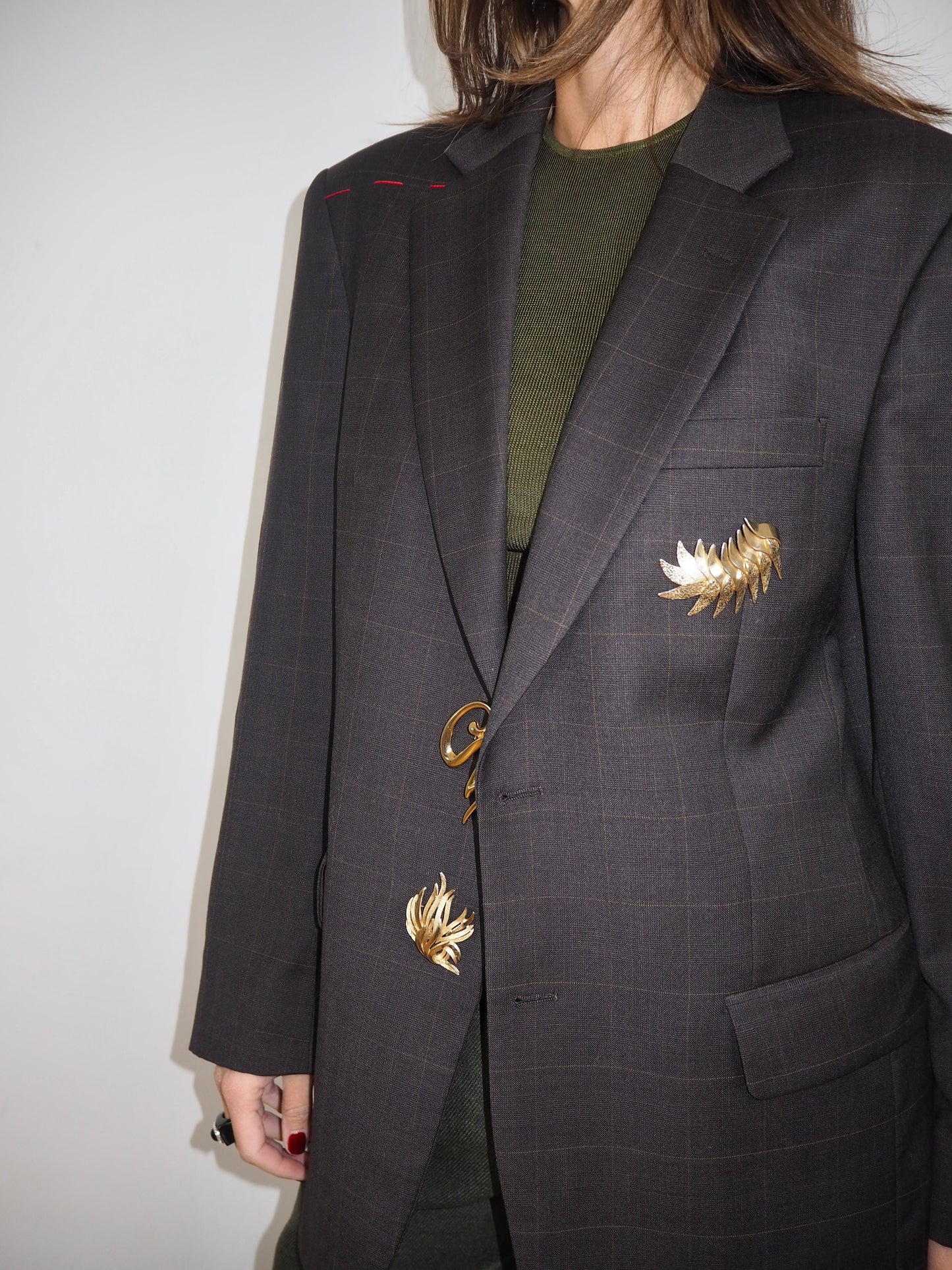 Brooch Blazer #7 Jen Wonders Collection
