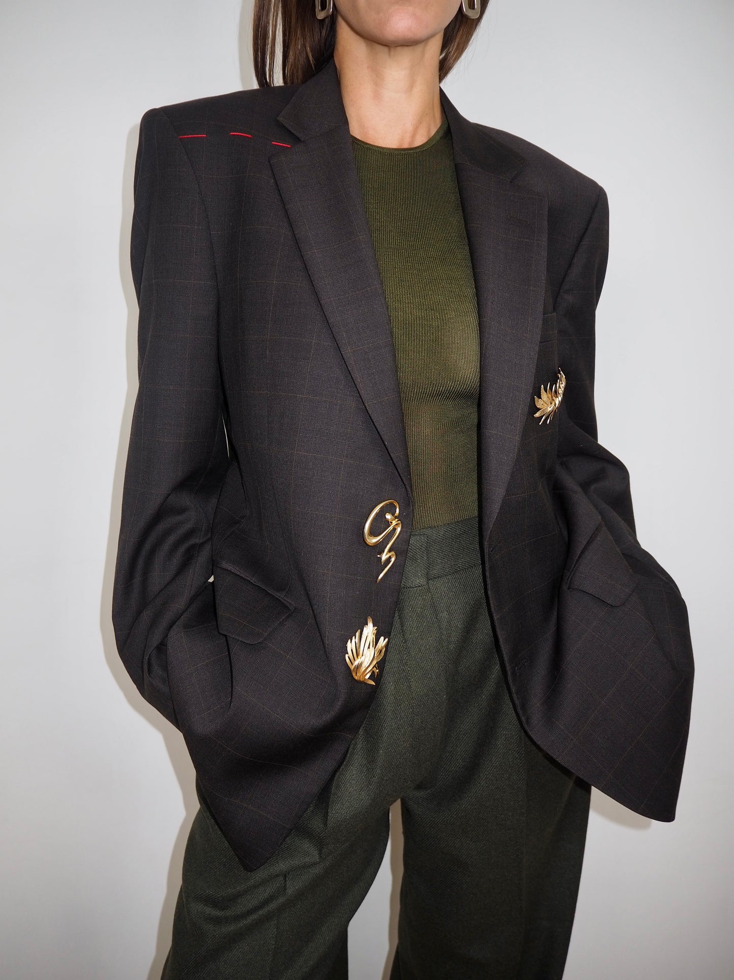 Brooch Blazer #7 Jen Wonders Collection