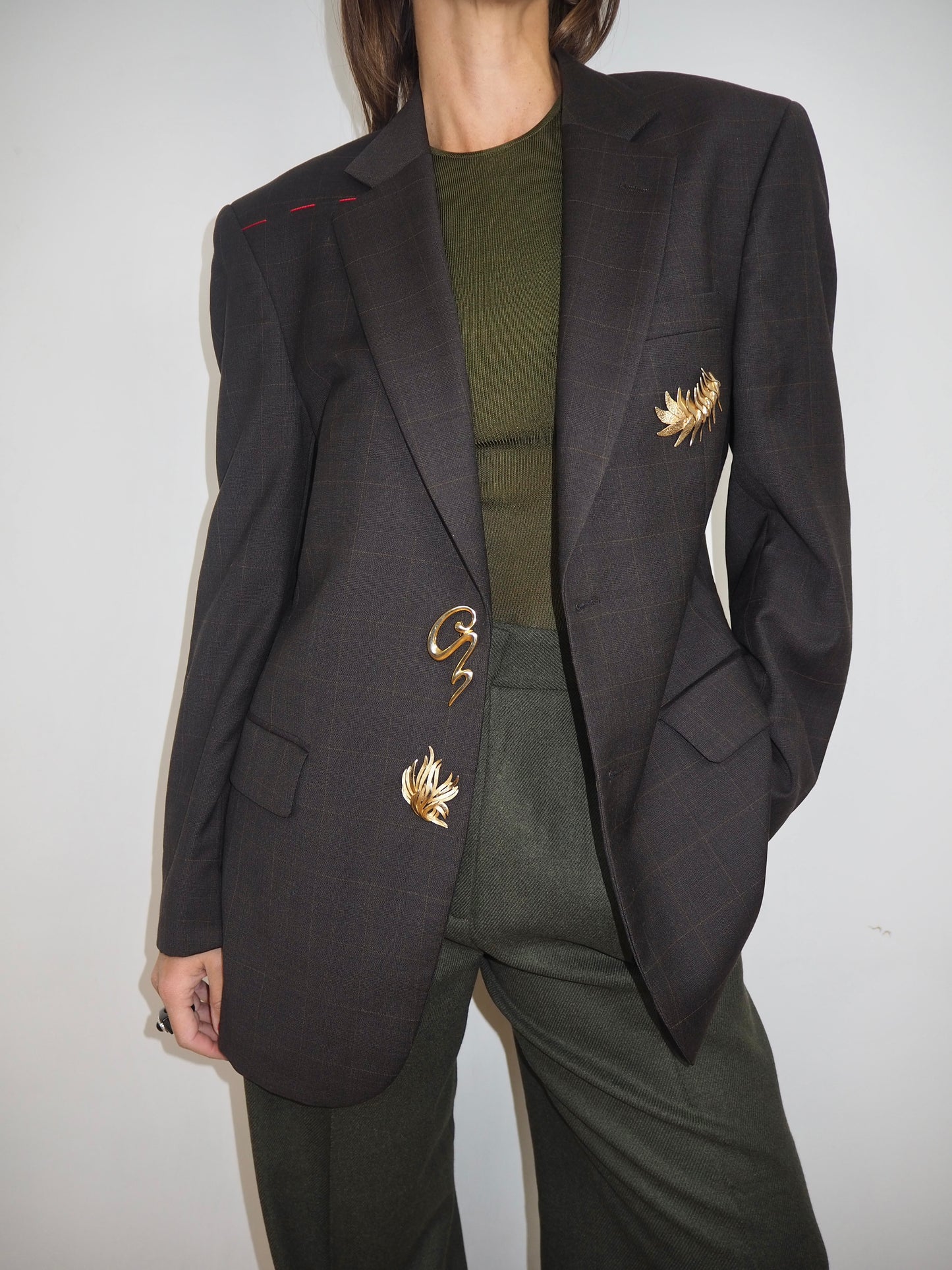 Brooch Blazer #7 Jen Wonders Collection