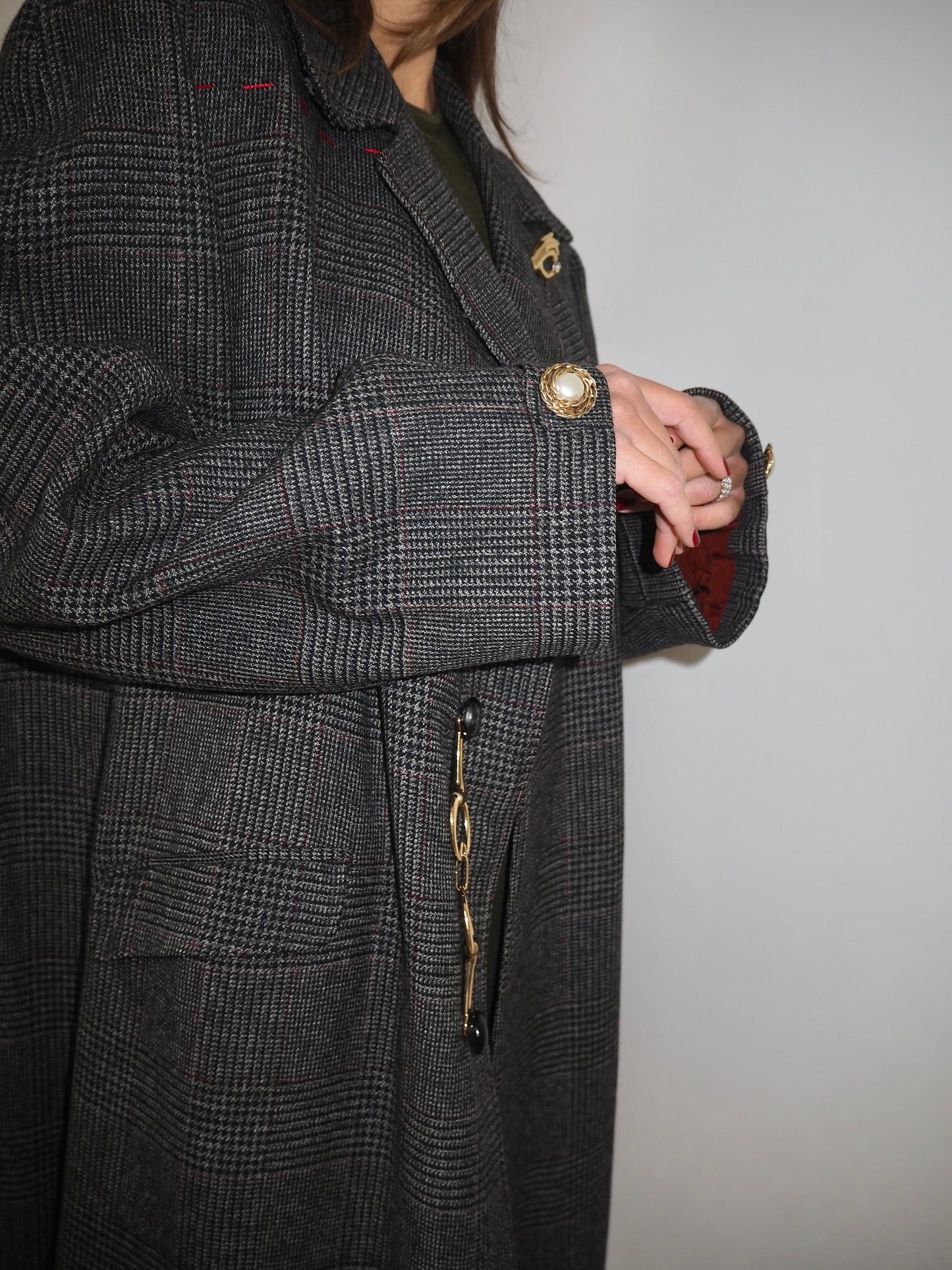 Brooch Coat #11 Jen Wonders Collection