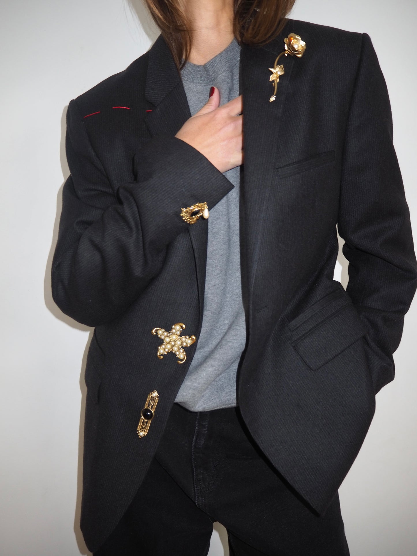 Brooch Blazer #9 Jen Wonders Collection