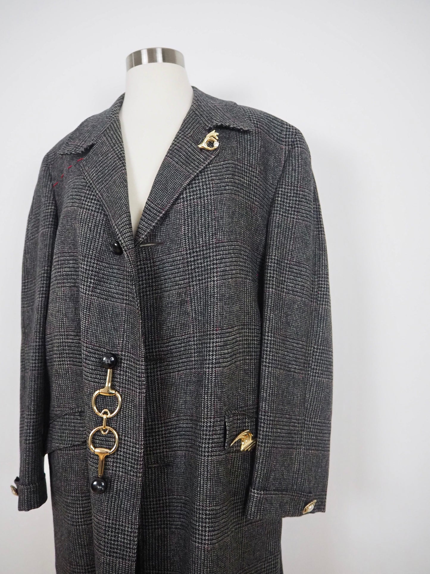 Brooch Coat #11 Jen Wonders Collection