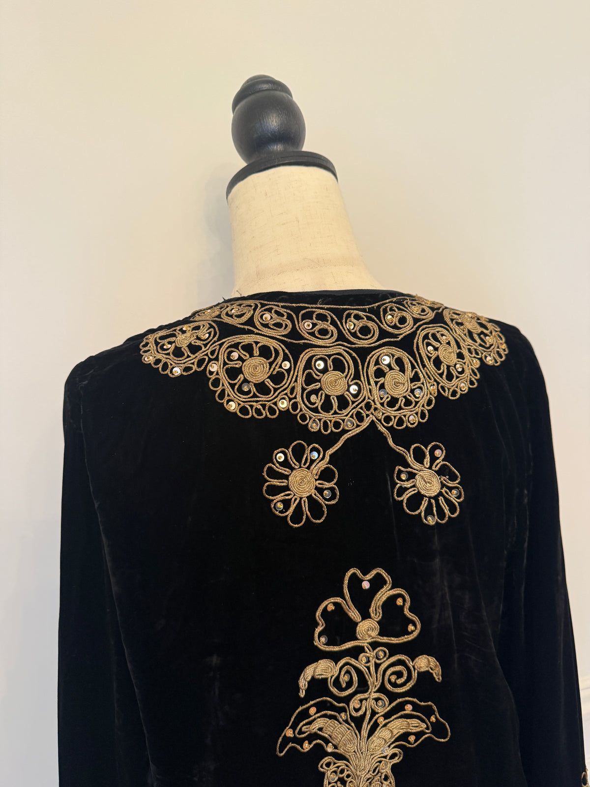 Velvet Embroidered Jacket