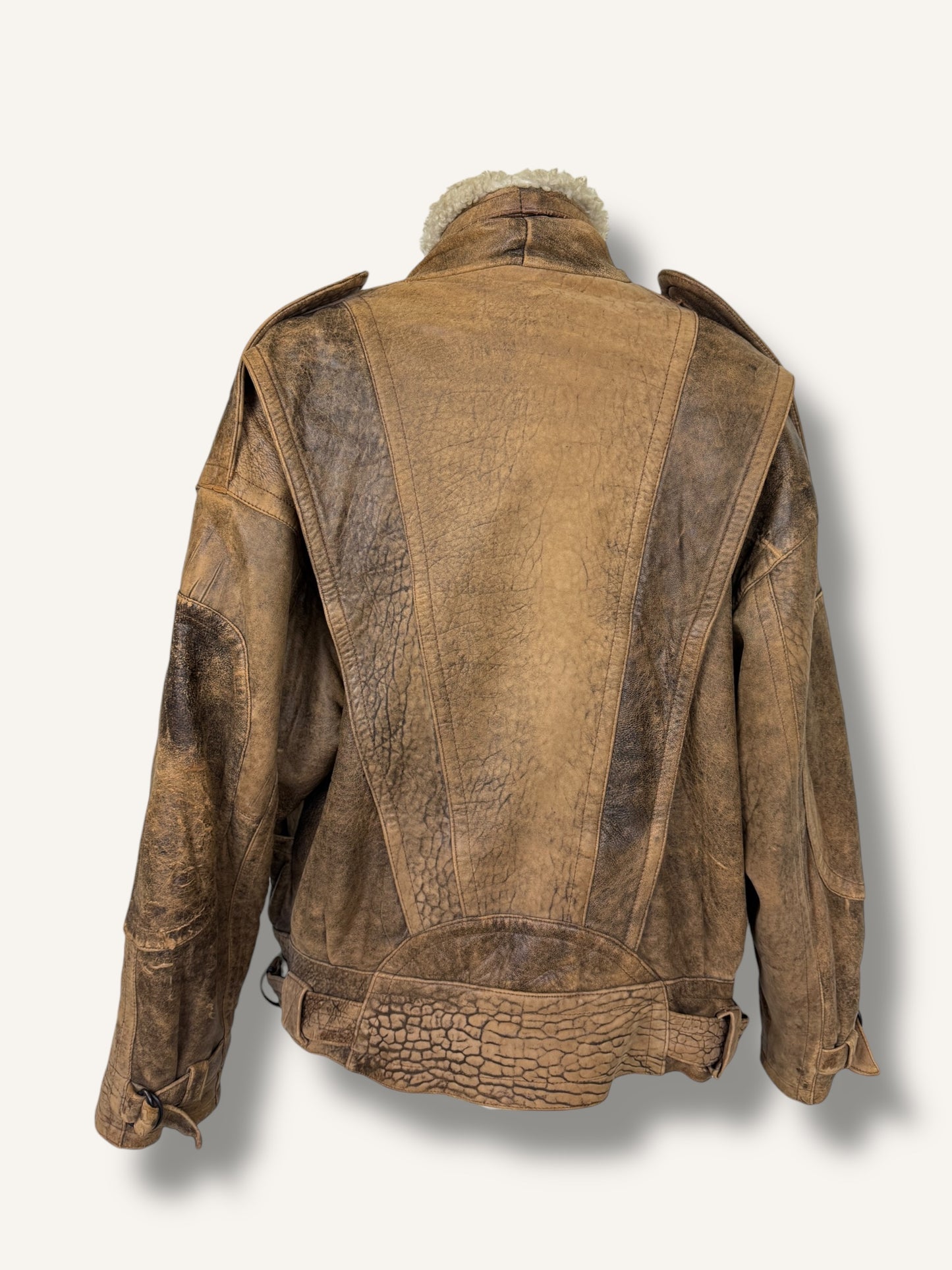 Shearling Bomber Jacket