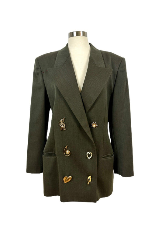 Brooch Blazer #6 Jen Wonders Collection