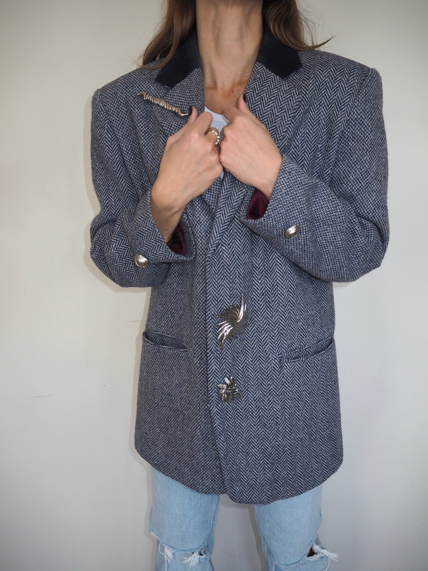 Brooch Blazer #15 Jen Wonders Collection