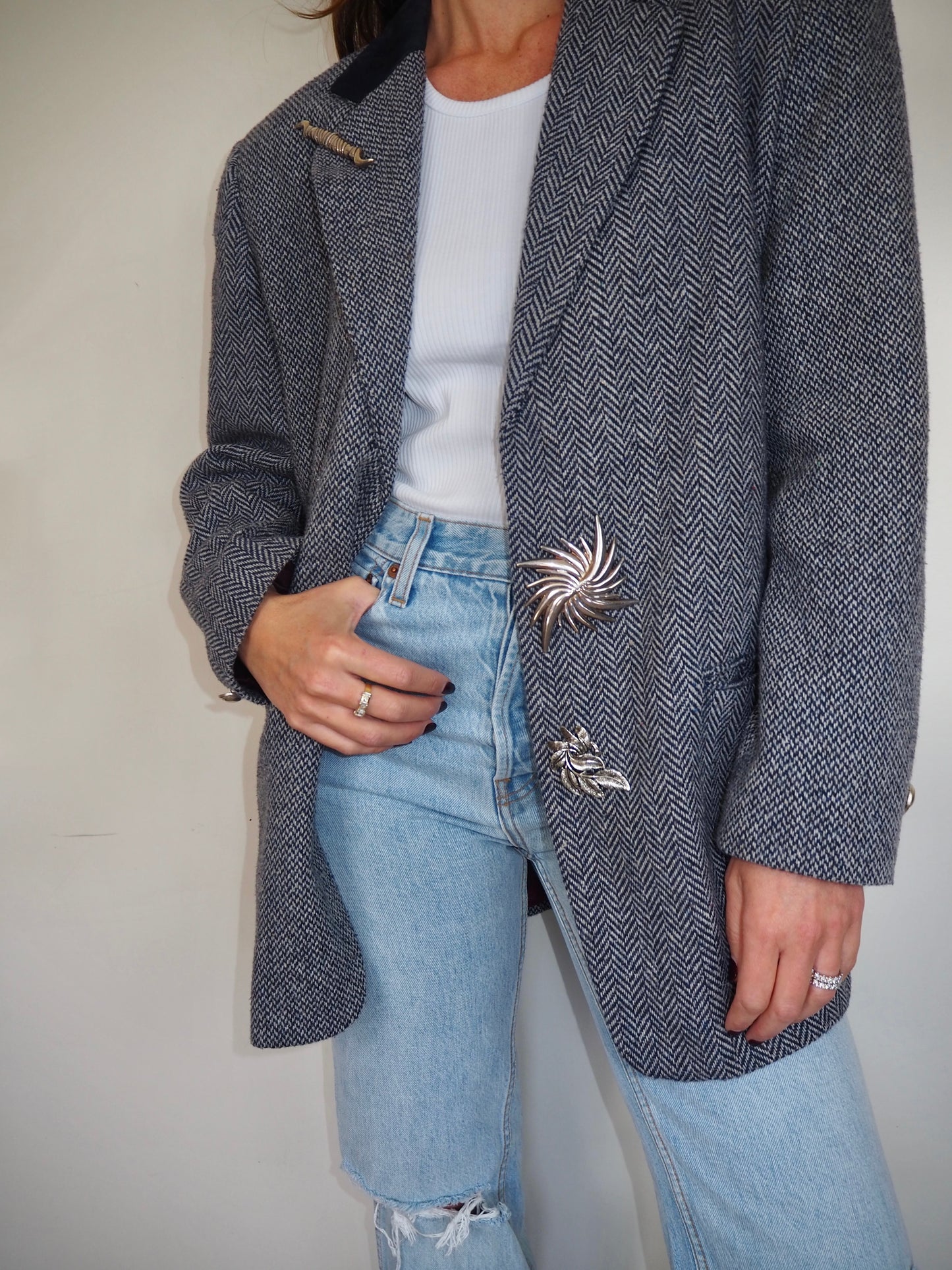 Brooch Blazer #15 Jen Wonders Collection