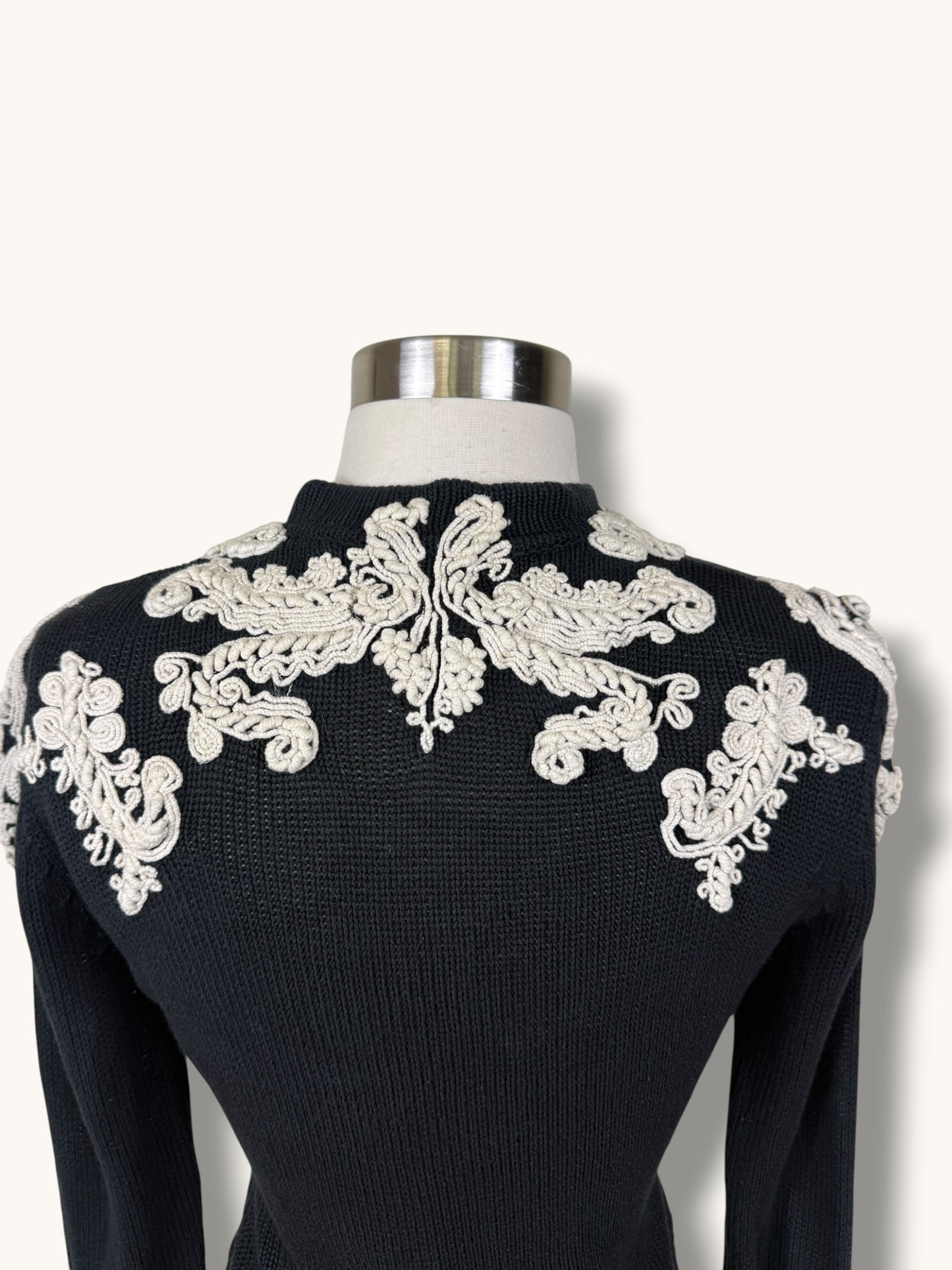 Lacroix Embroidered Cardigan