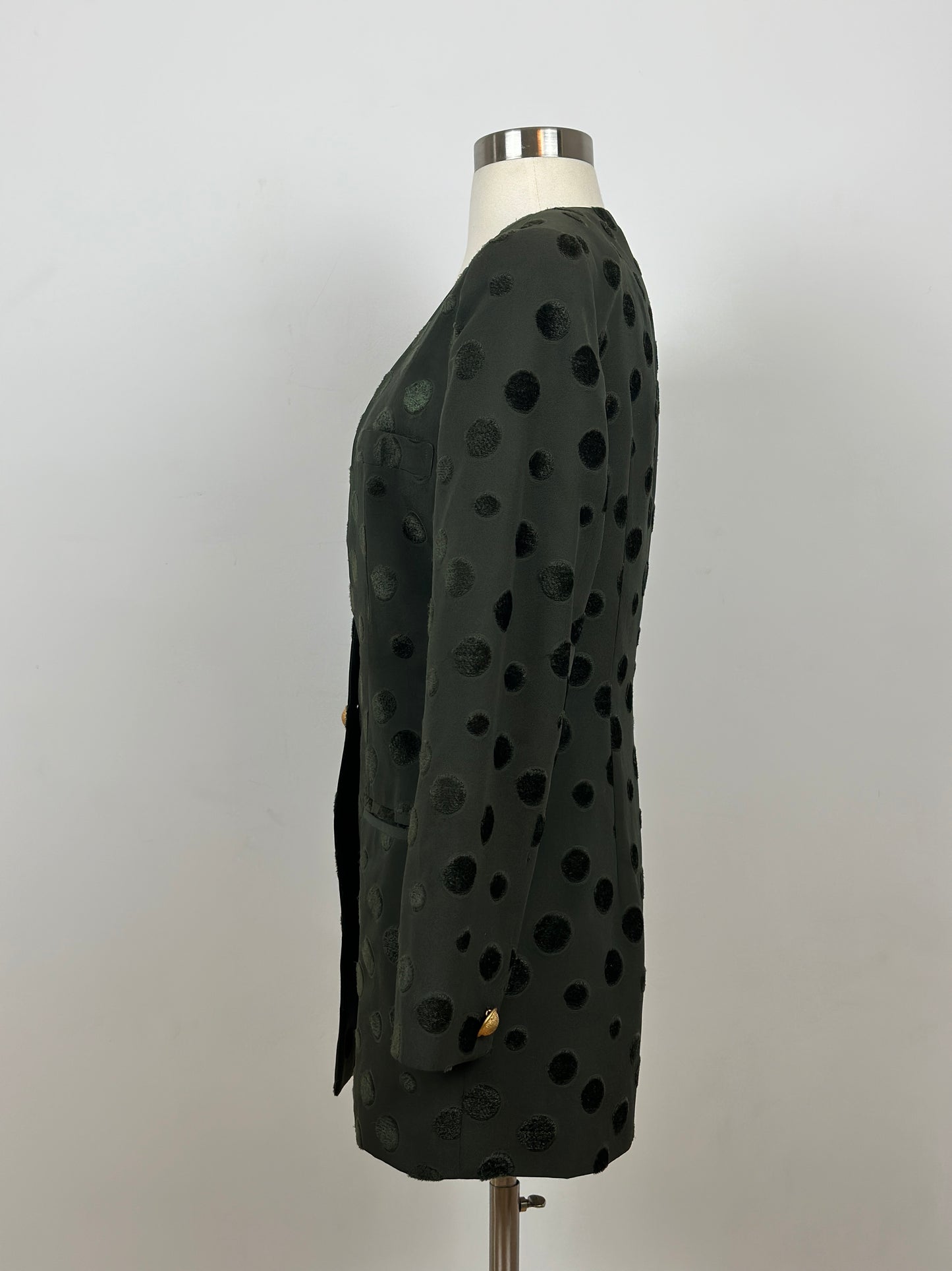 Polka Dot Blazer