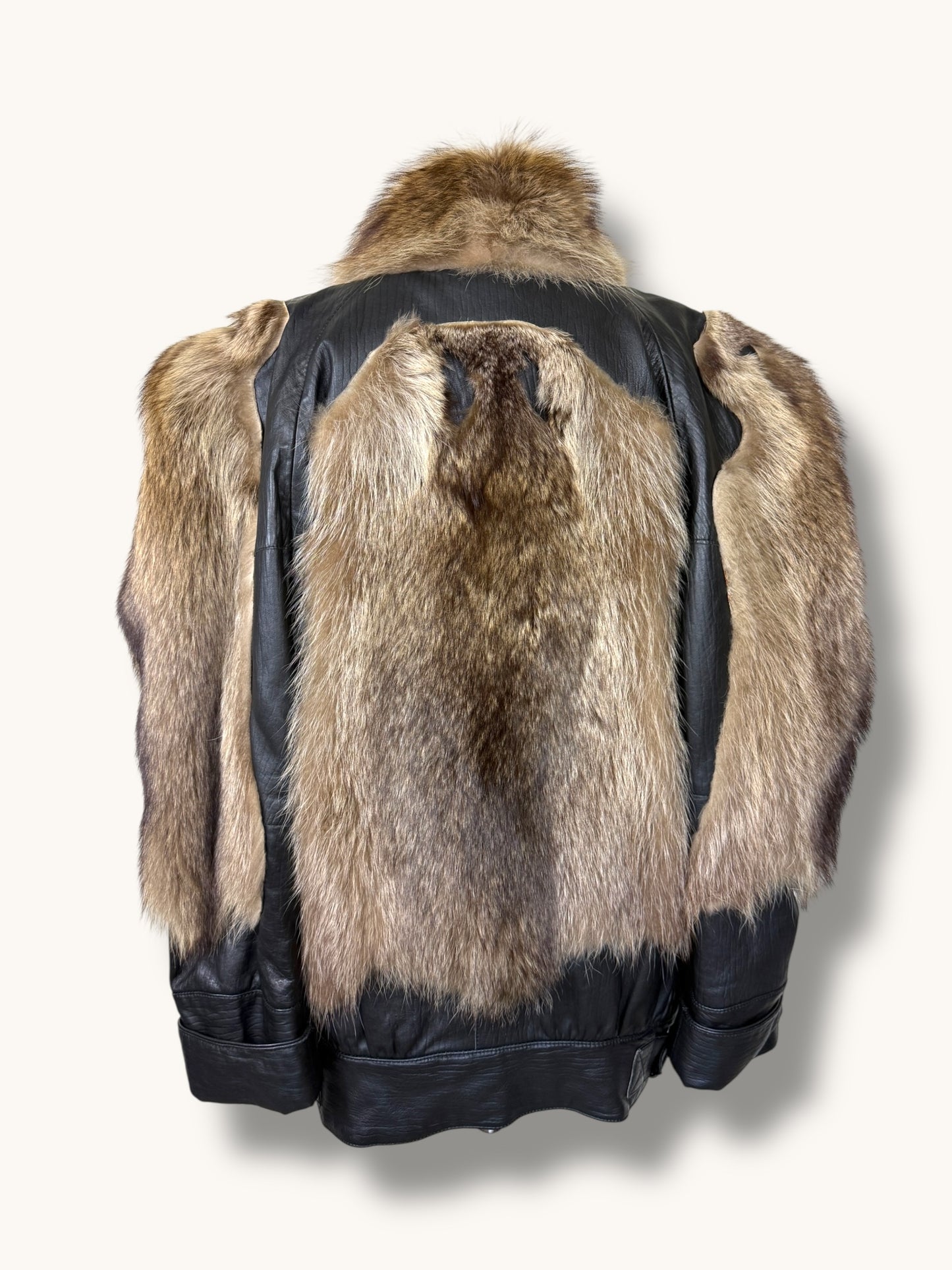 Leather and Fox Jacket