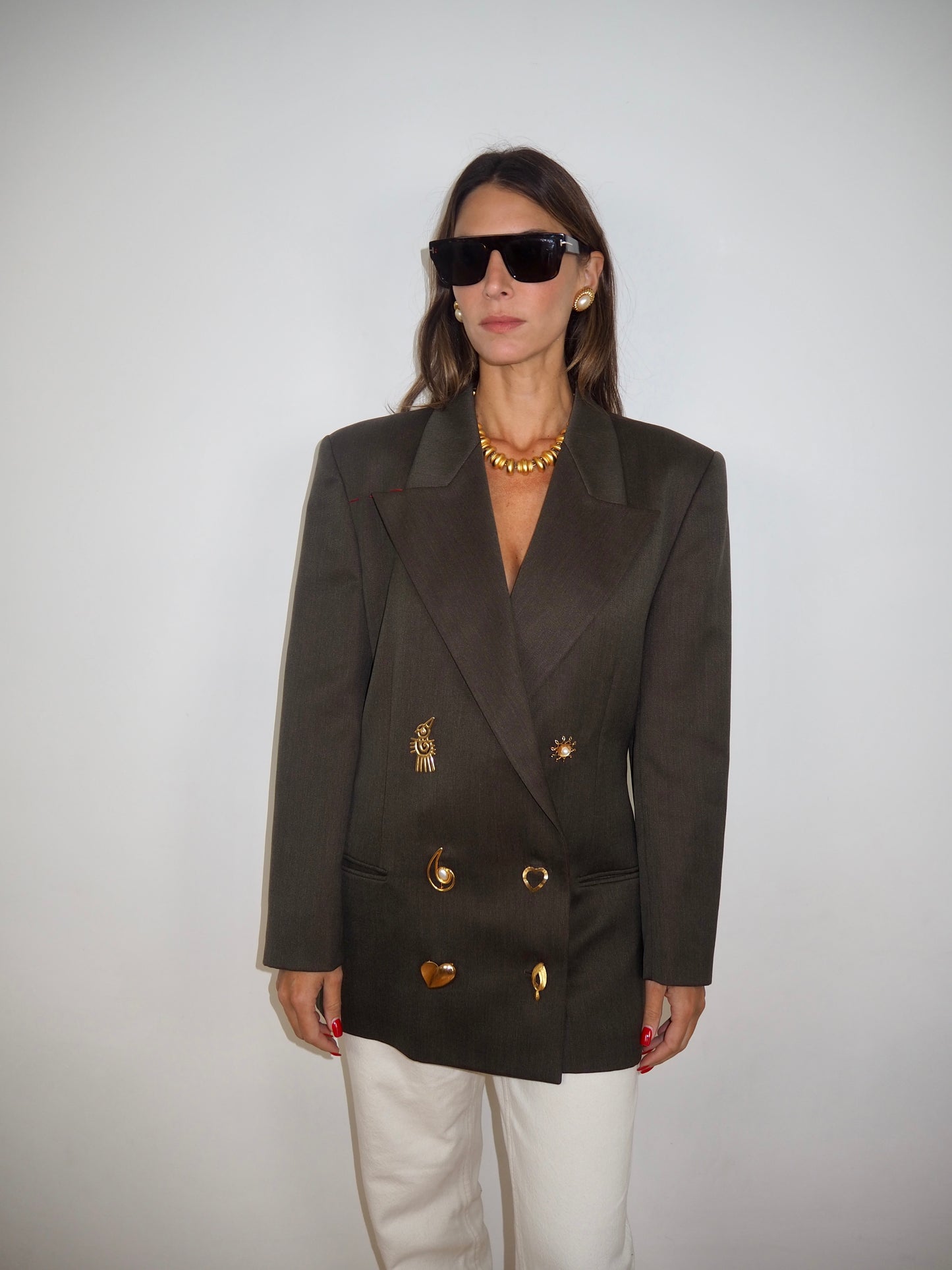 Brooch Blazer #6 Jen Wonders Collection