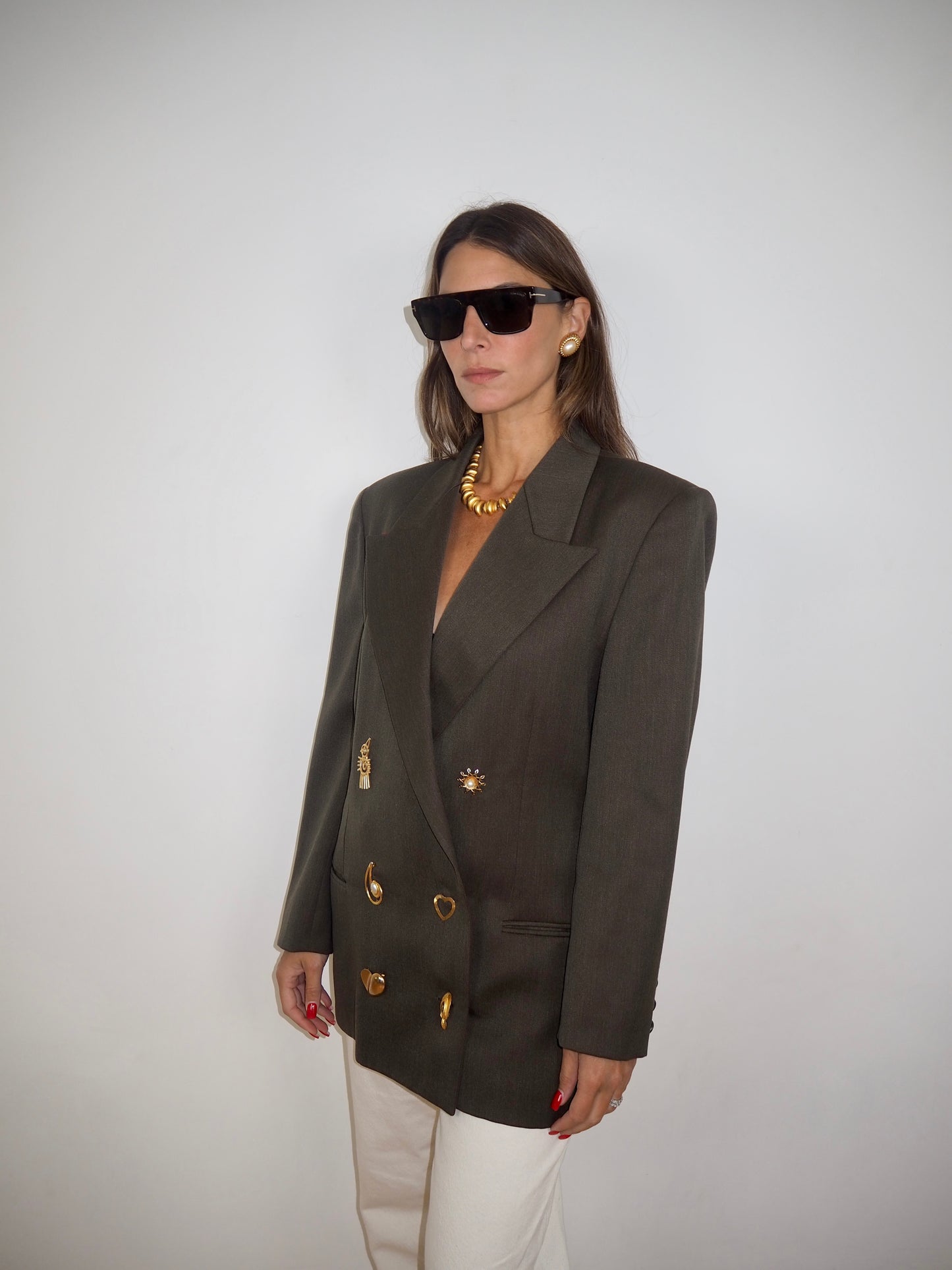 Brooch Blazer #6 Jen Wonders Collection
