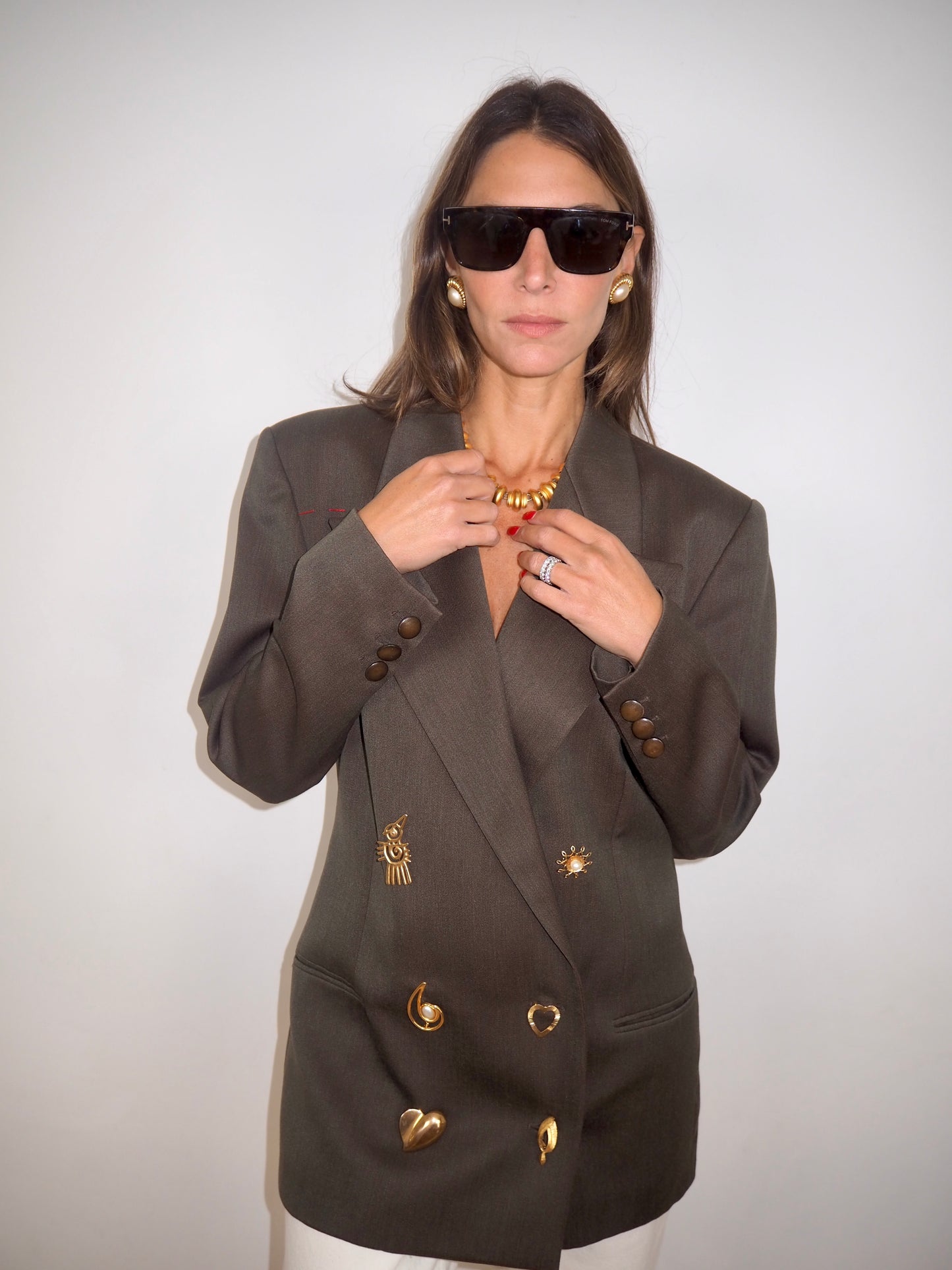 Brooch Blazer #6 Jen Wonders Collection