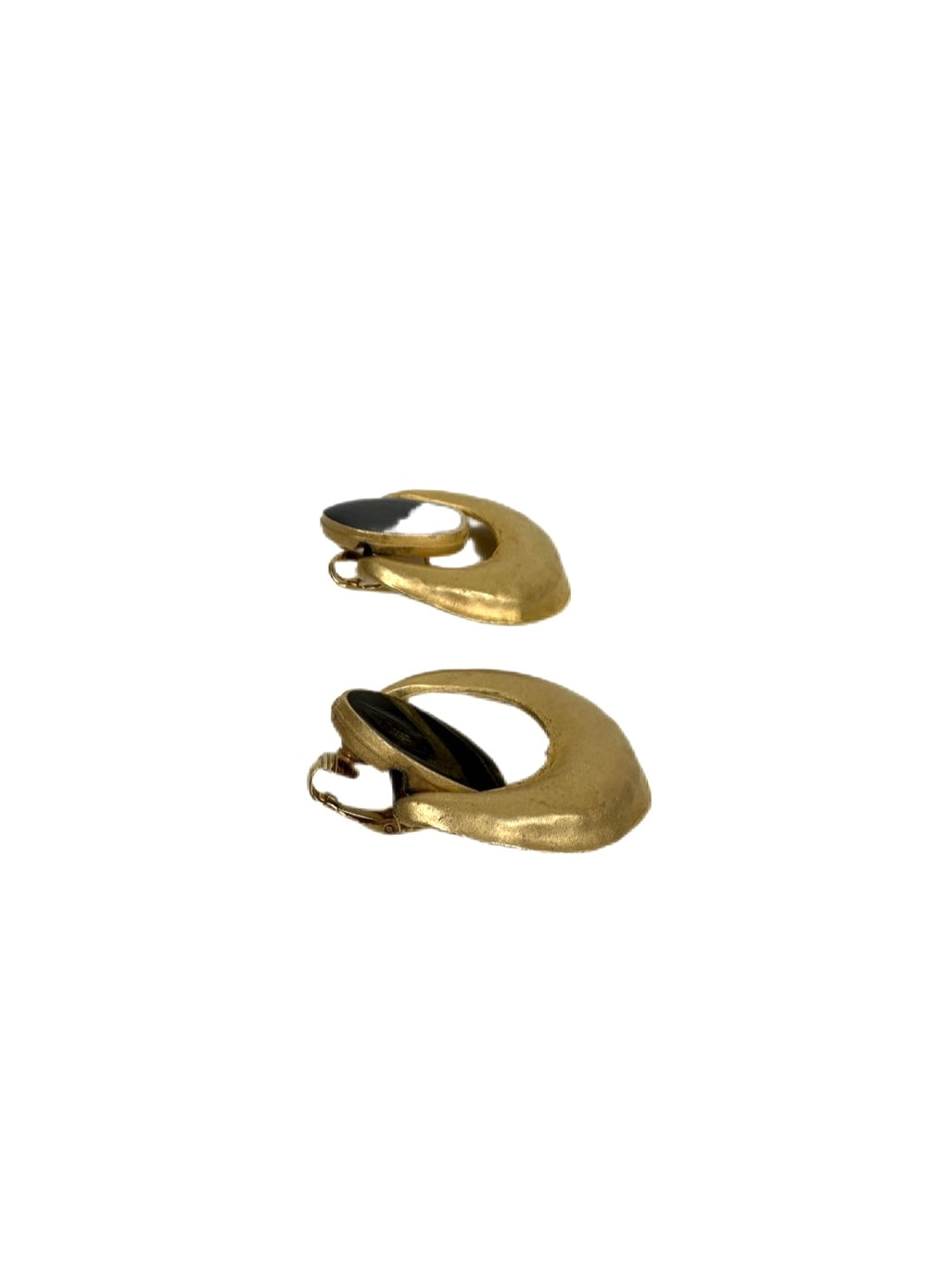 Black x Gold Earrings