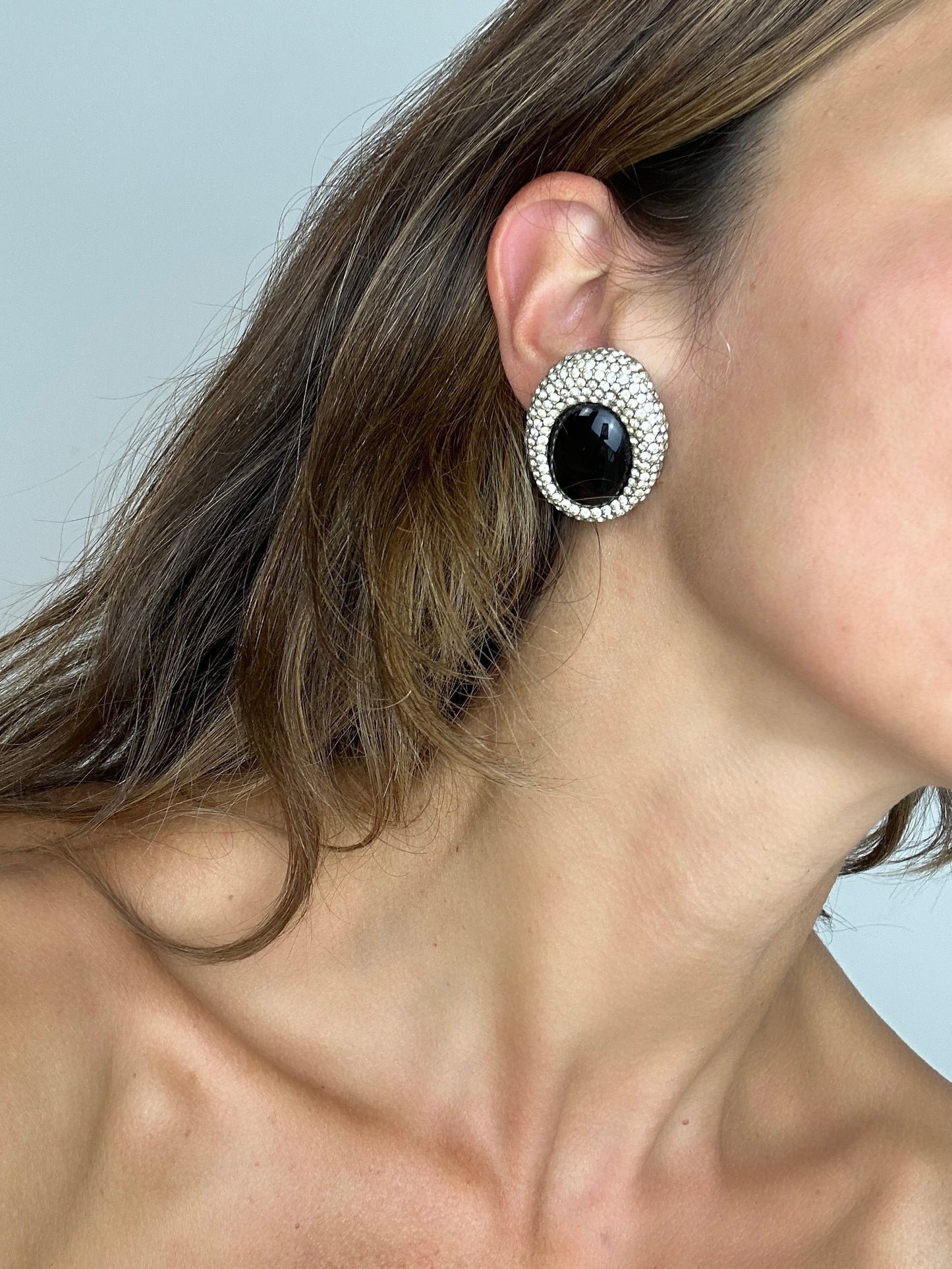 Pave Earrings