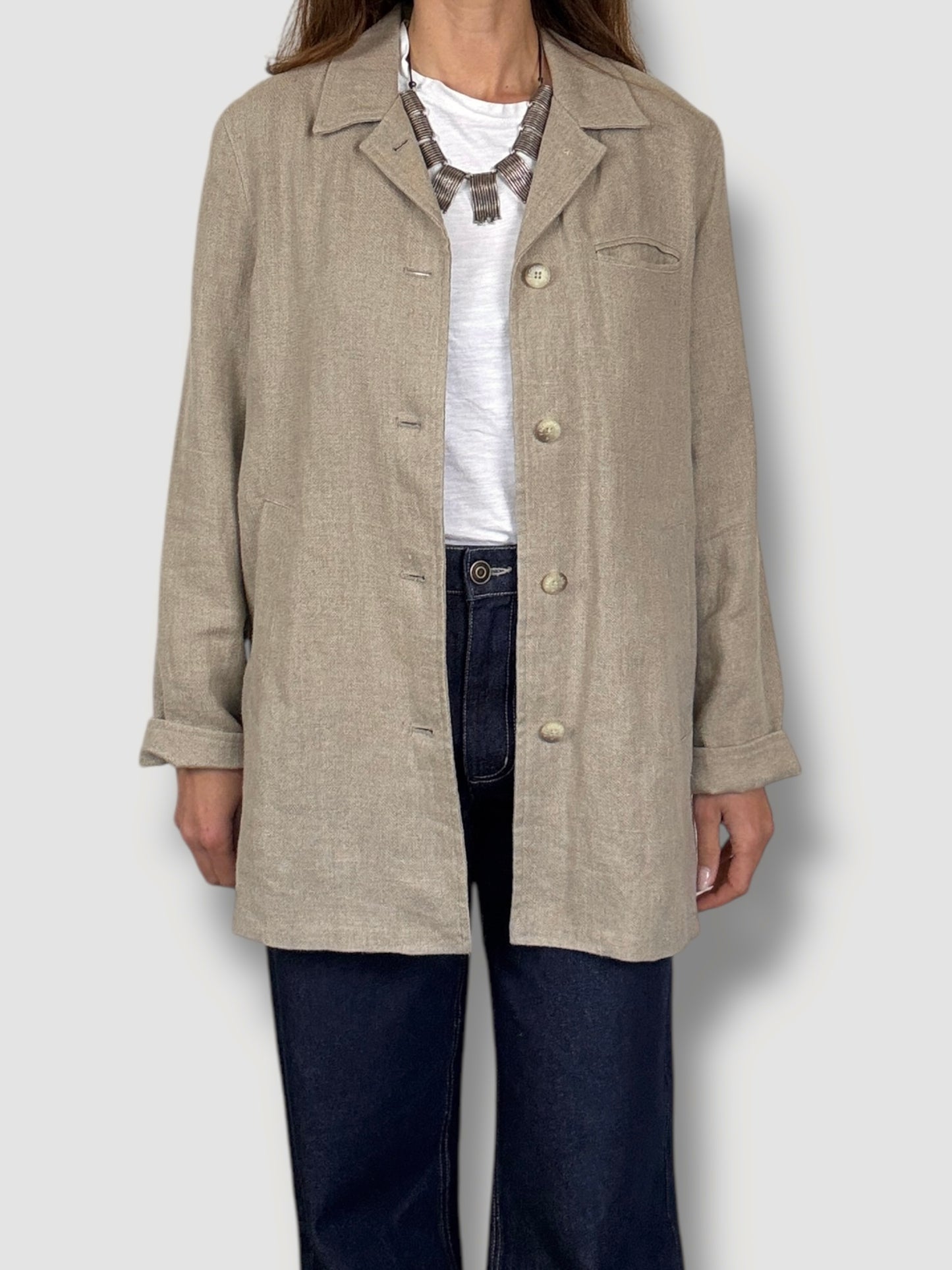 Faconnable Linen Jacket
