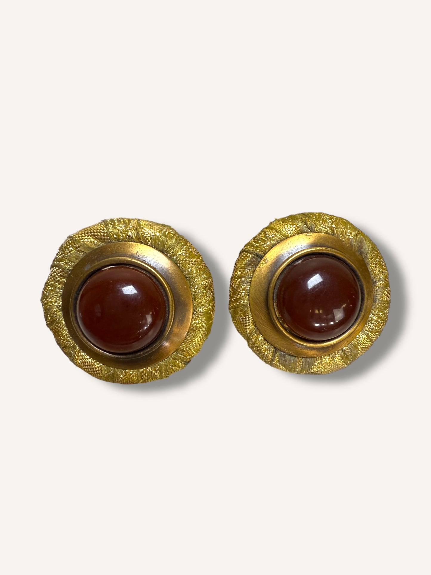 Amber earrings