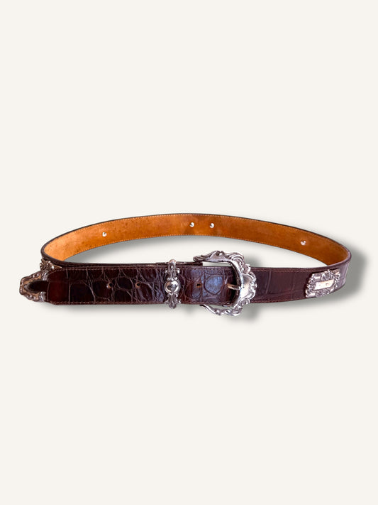 Brown Concho Belt