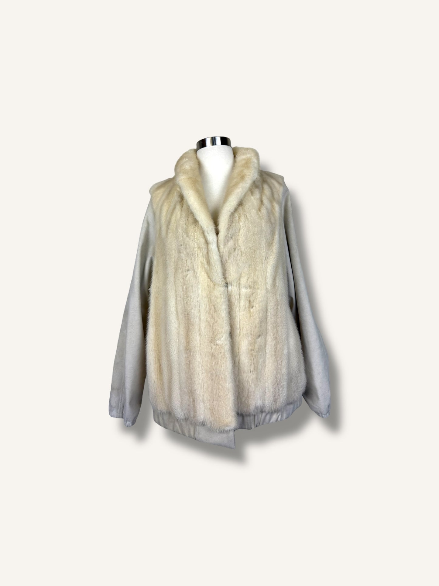 Mink Fur Bomber