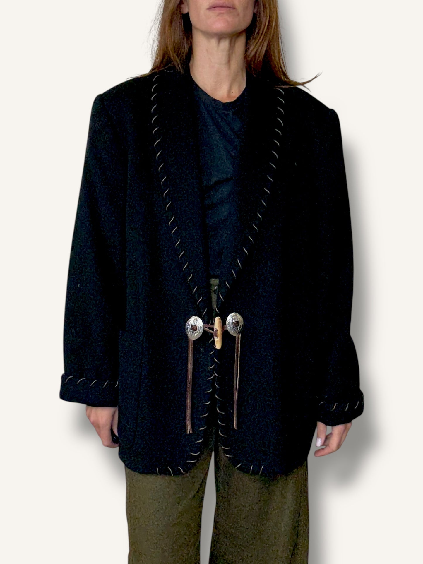 Western Wool Blazer