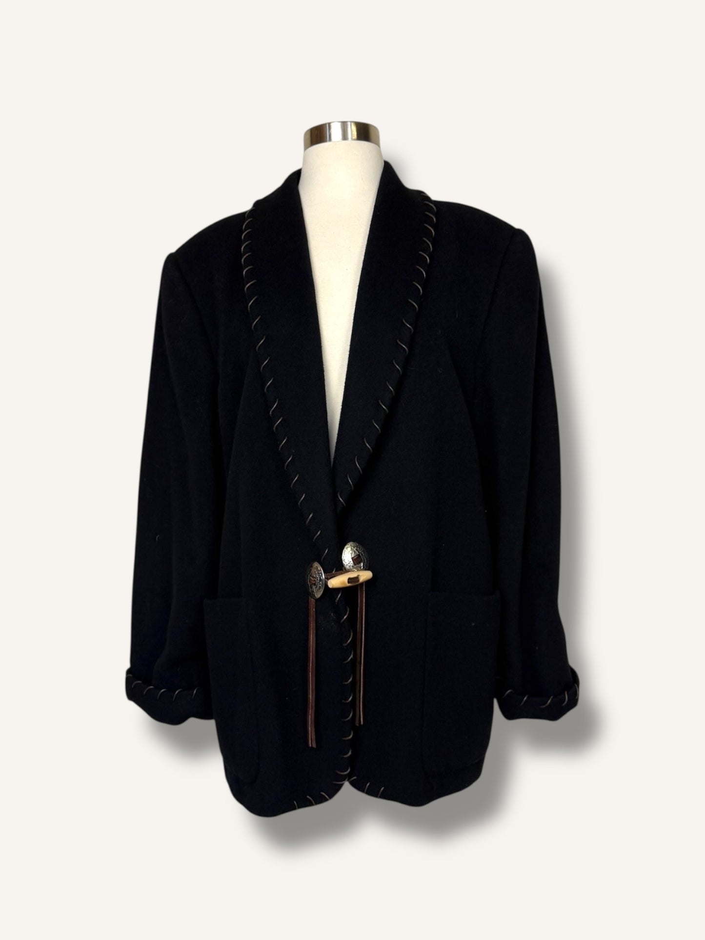 Western Wool Blazer