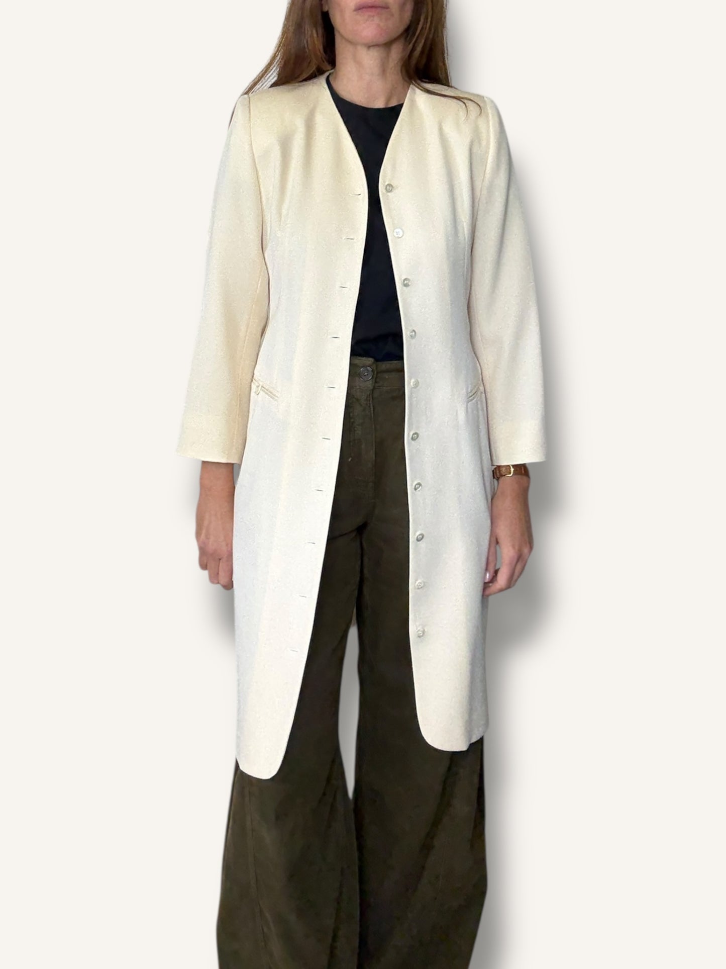 Ivory Dress Coat