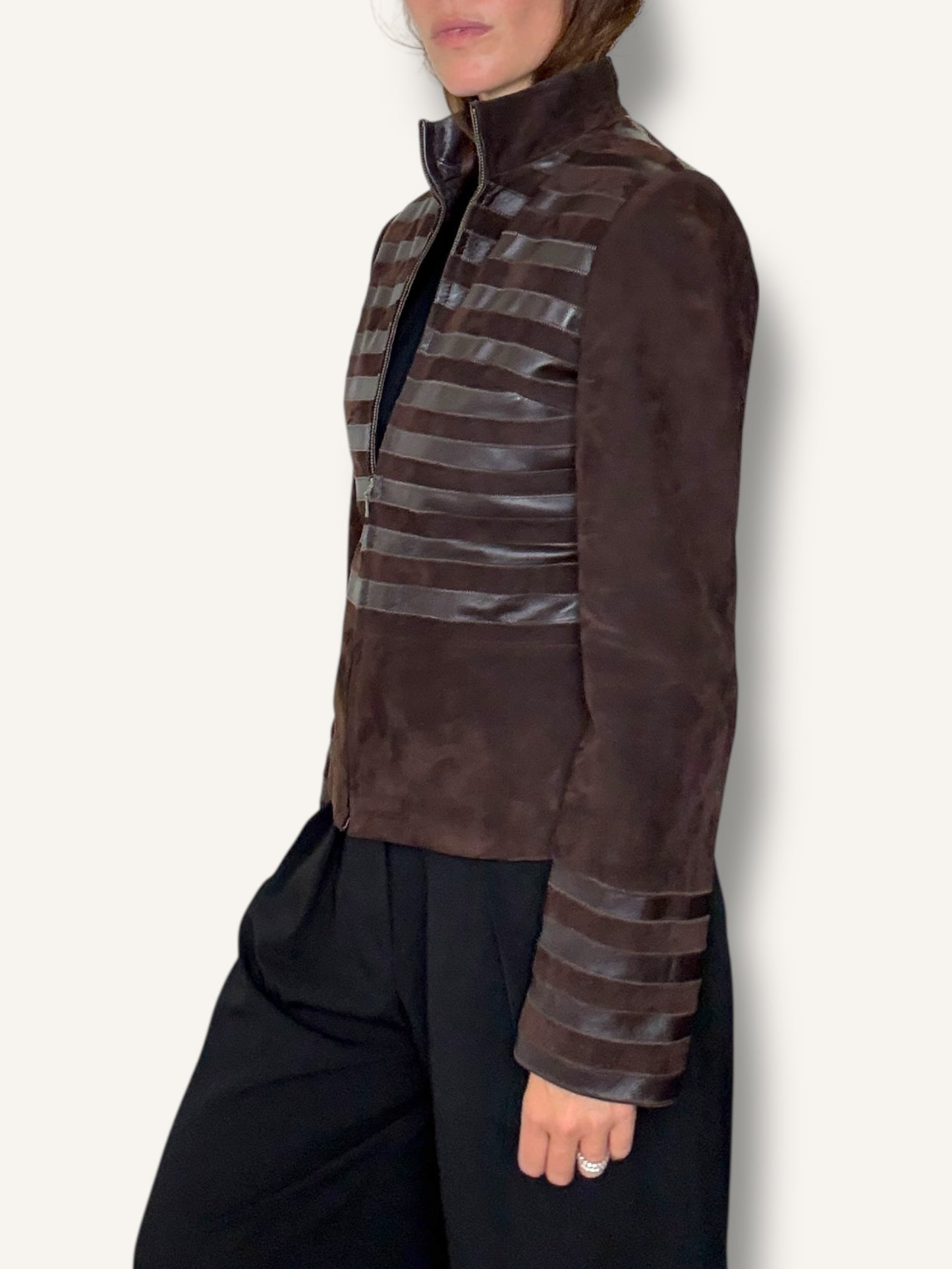 Suede and Leather Jacket