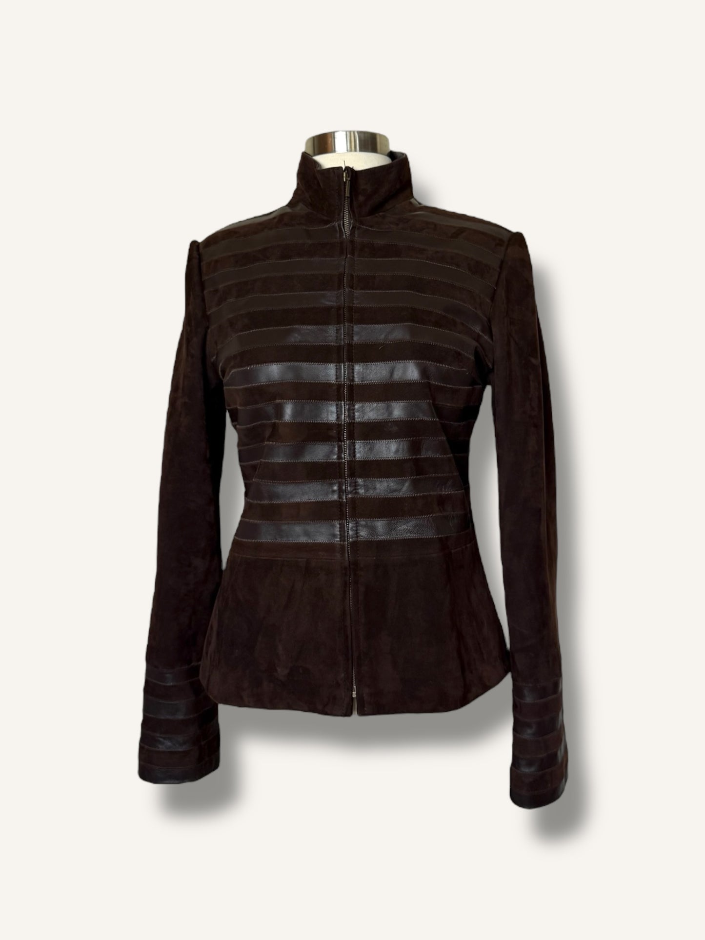 Suede and Leather Jacket
