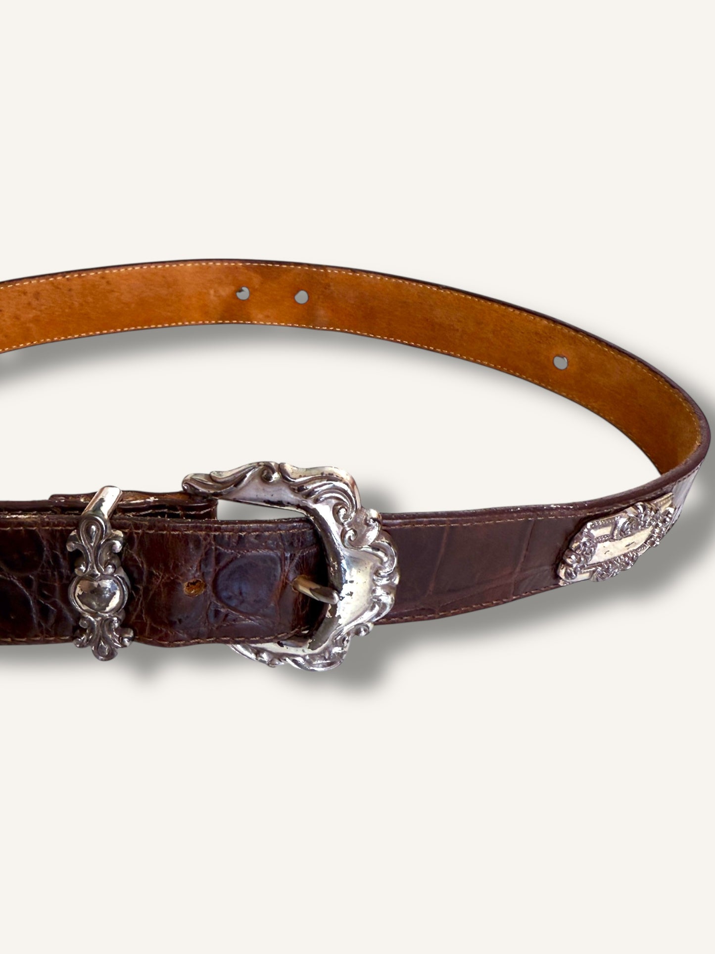 Brown Concho Belt
