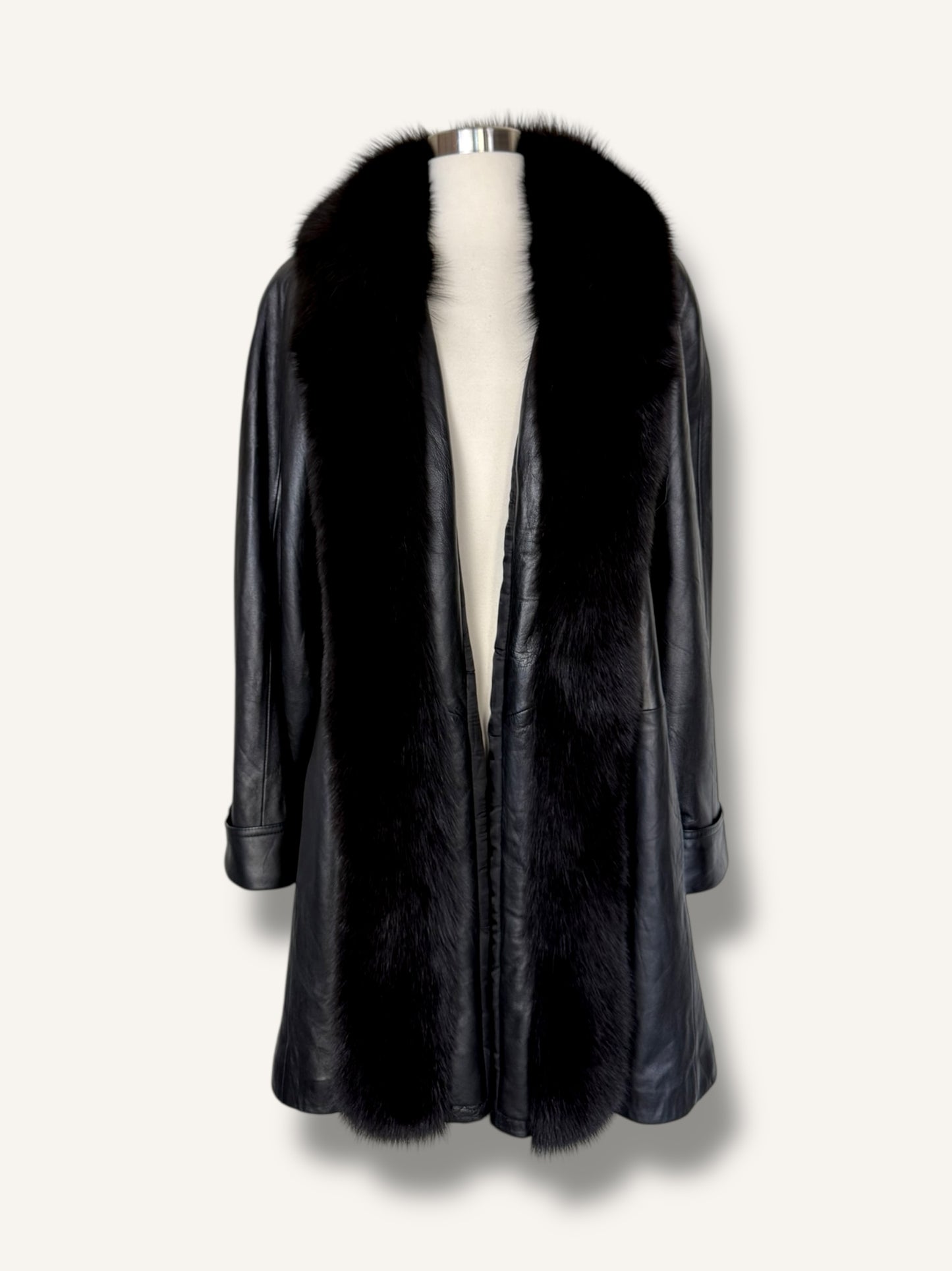 Leather & Fox Coat