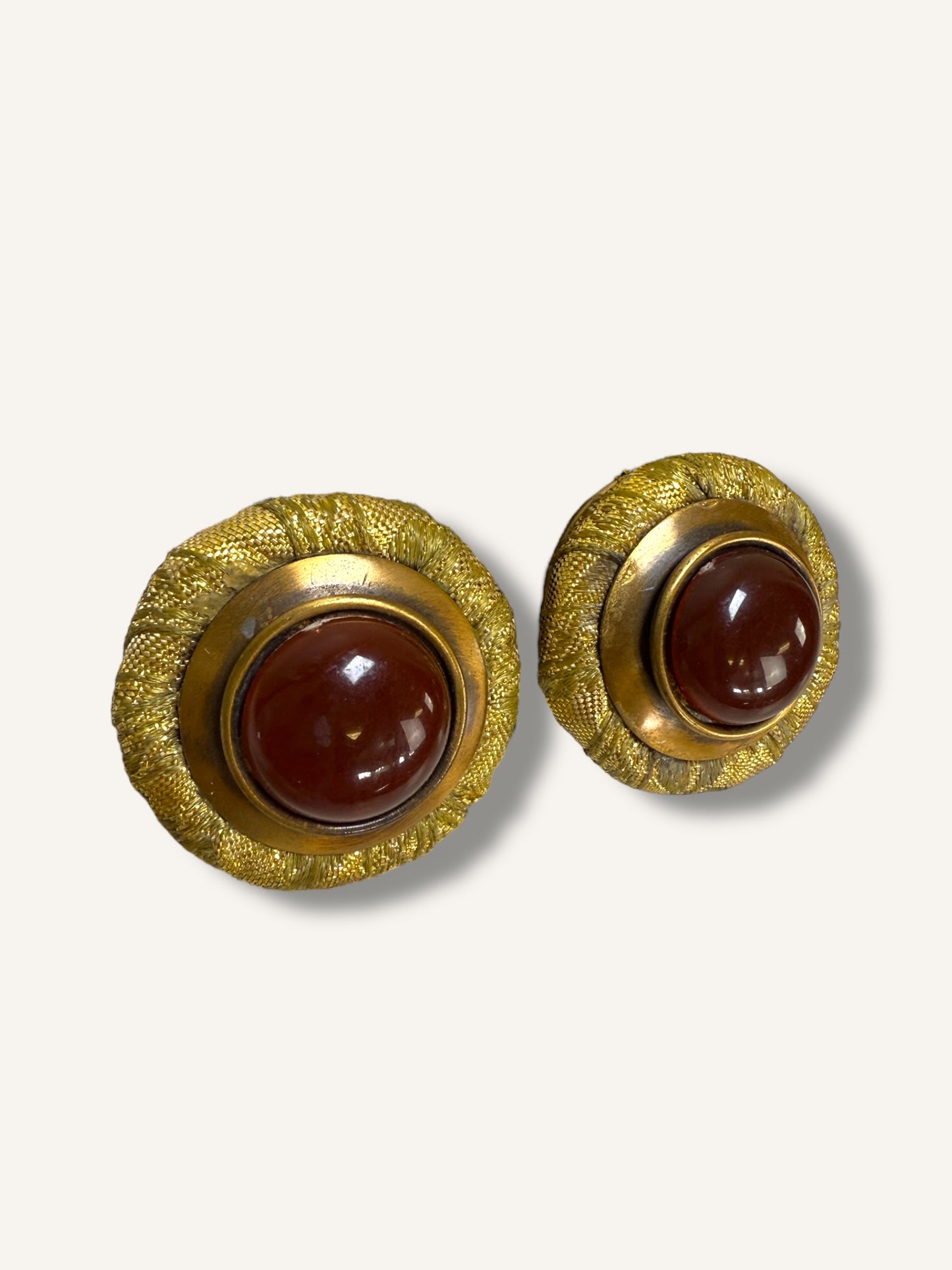 Amber earrings