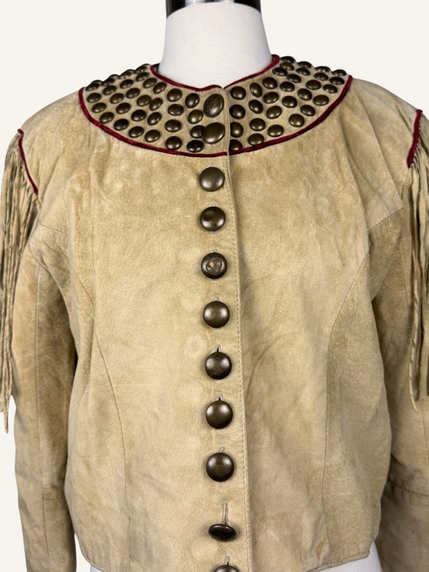 Studded Suede Jacket
