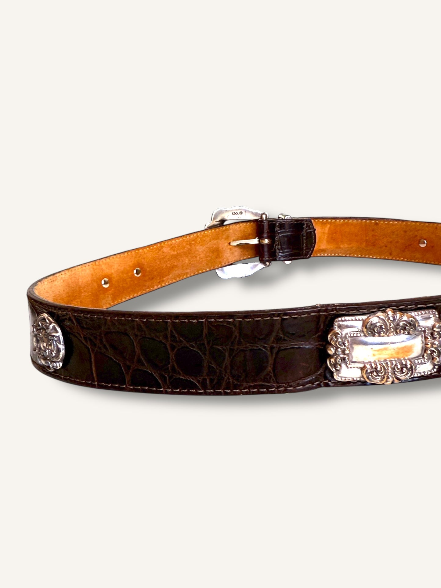 Brown Concho Belt