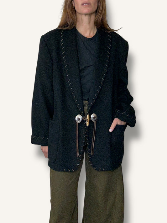 Western Wool Blazer