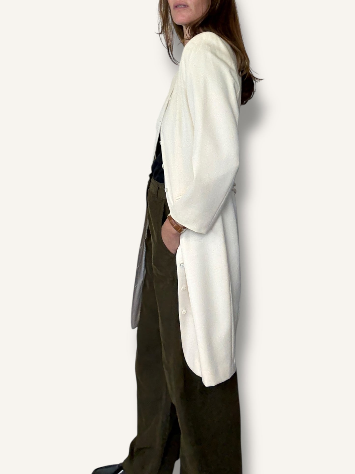 Ivory Dress Coat