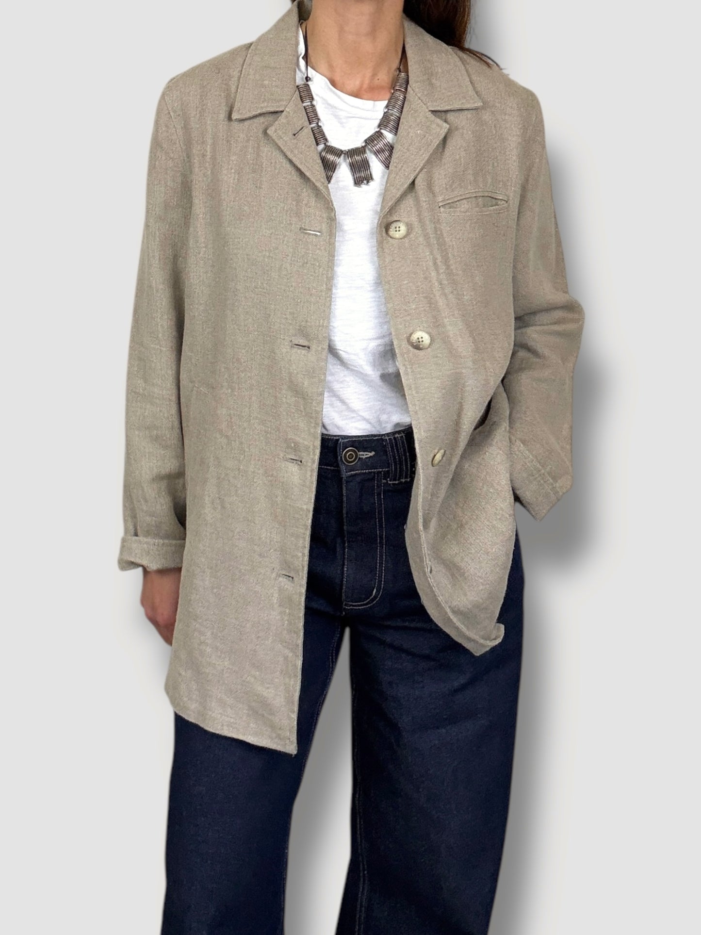 Faconnable Linen Jacket