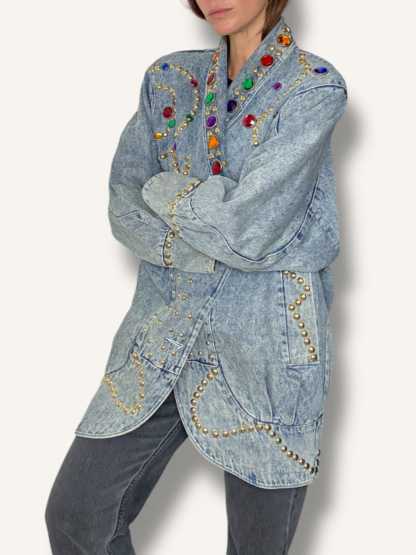 Embellished Denim Jacket